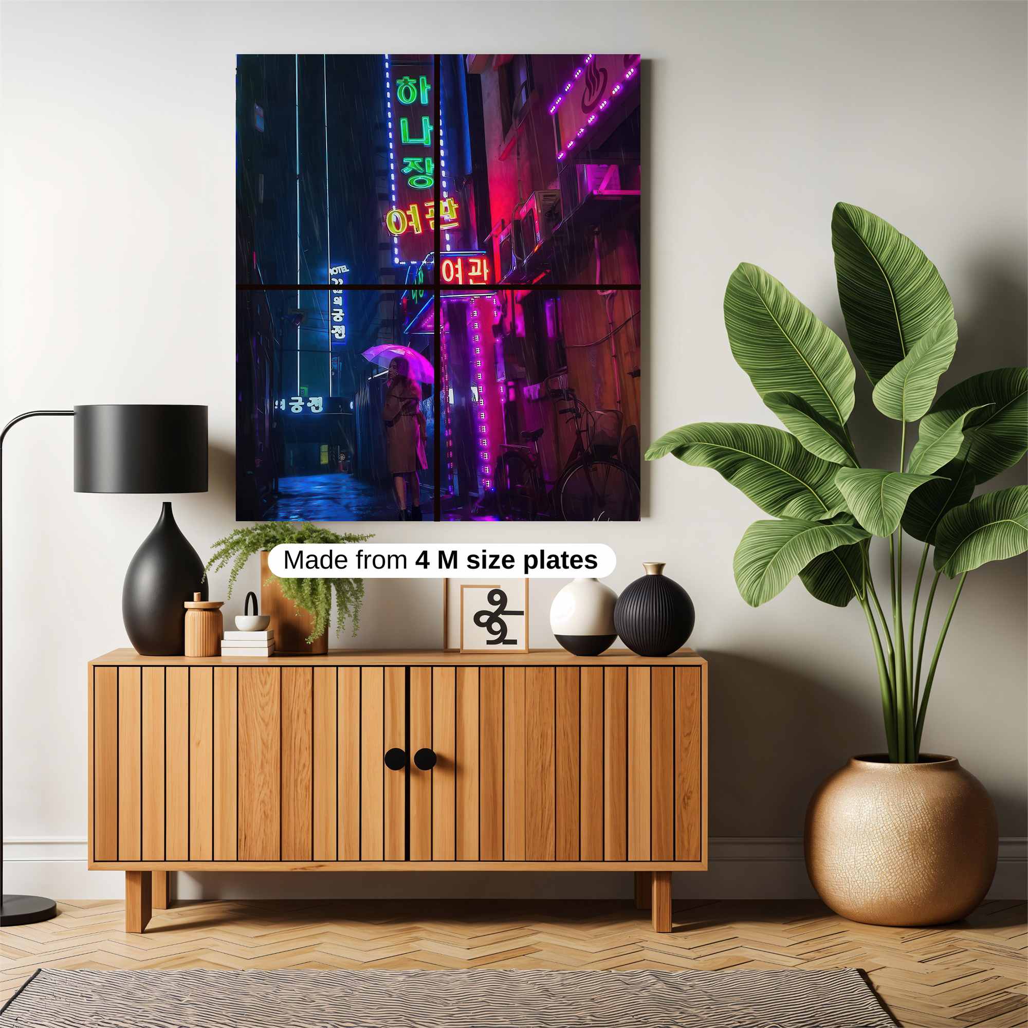 Neon Mystery Safe Wall Magnetic / M