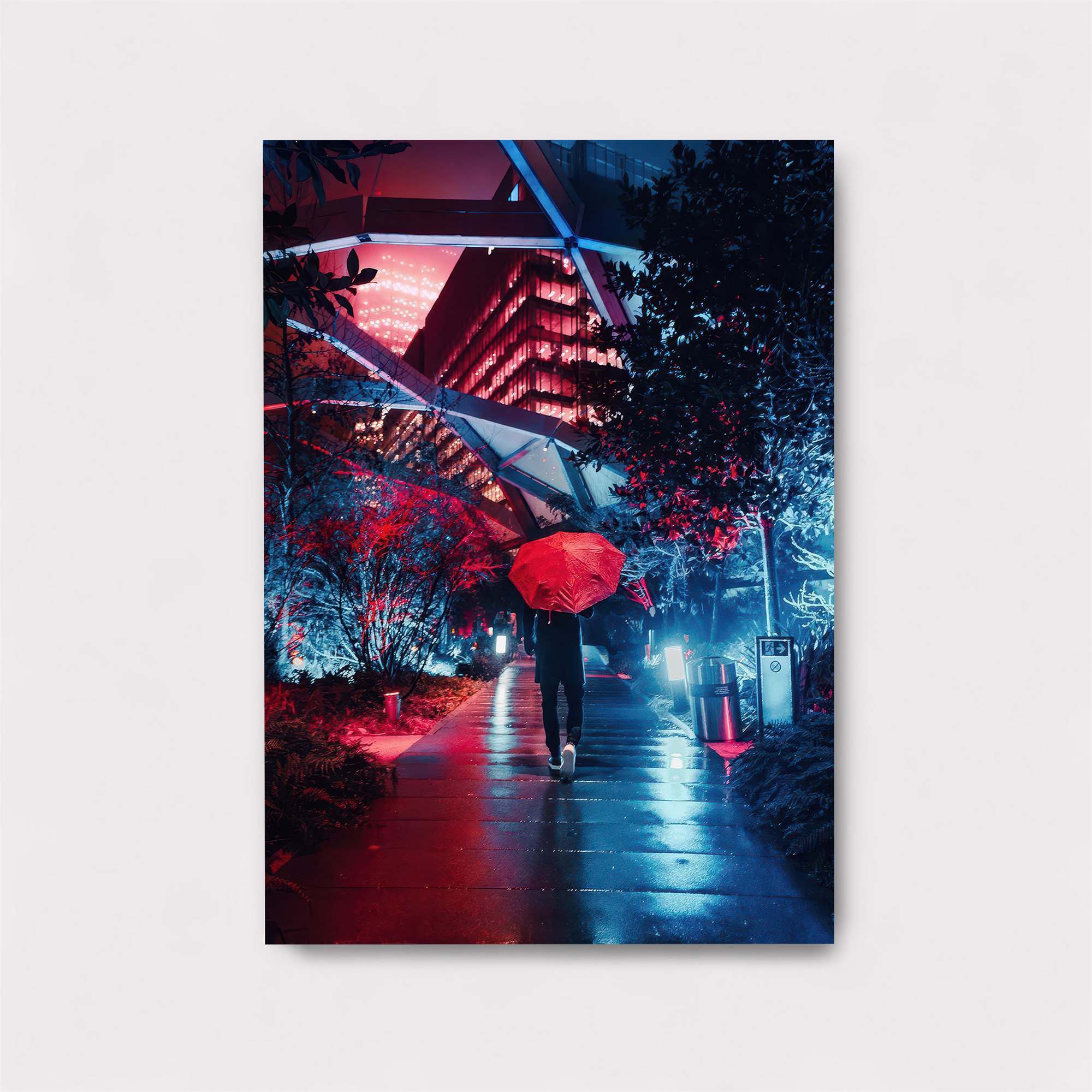 Neon Solitude Safe Wall Magnetic / M