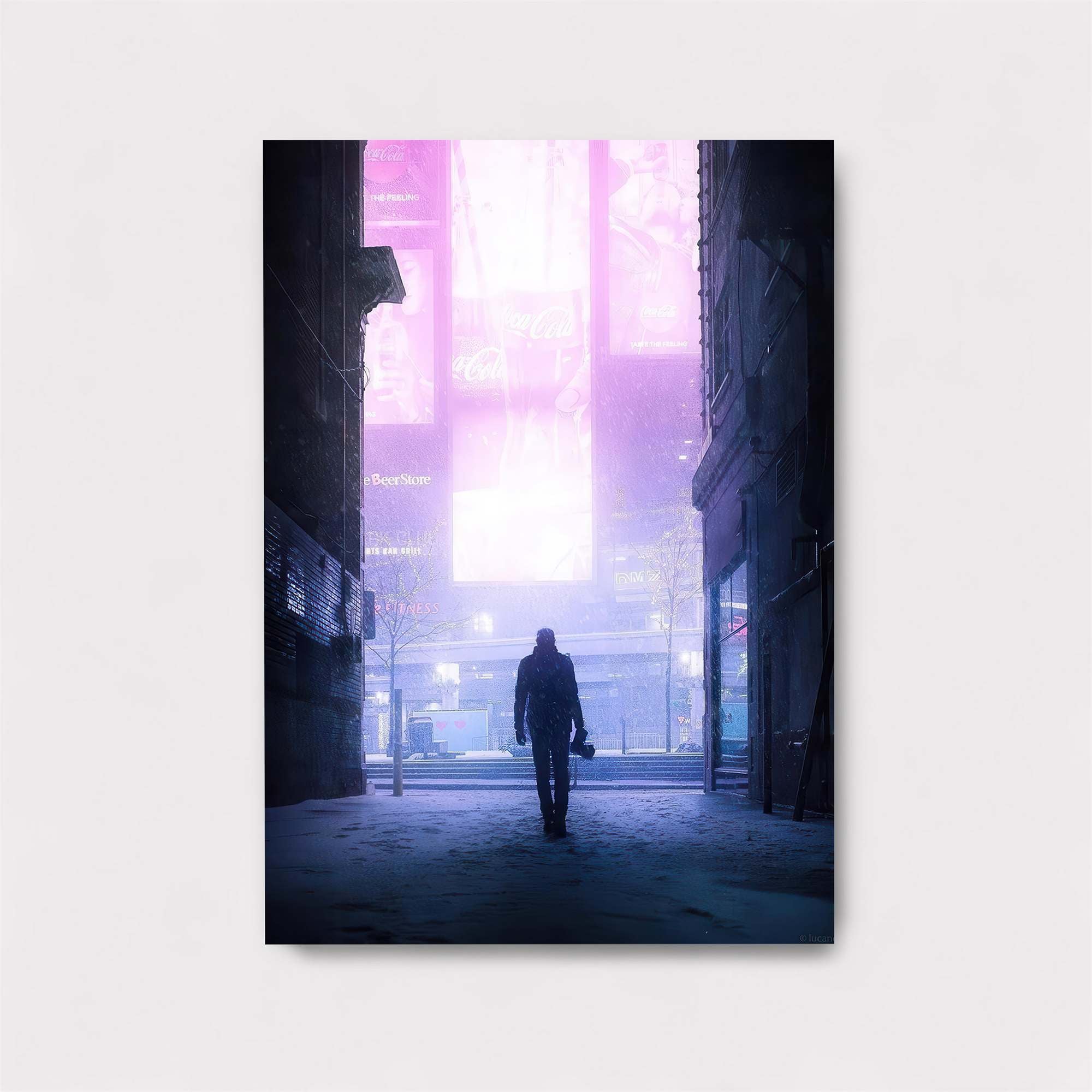 Neon Solitude Safe Wall Magnetic / M