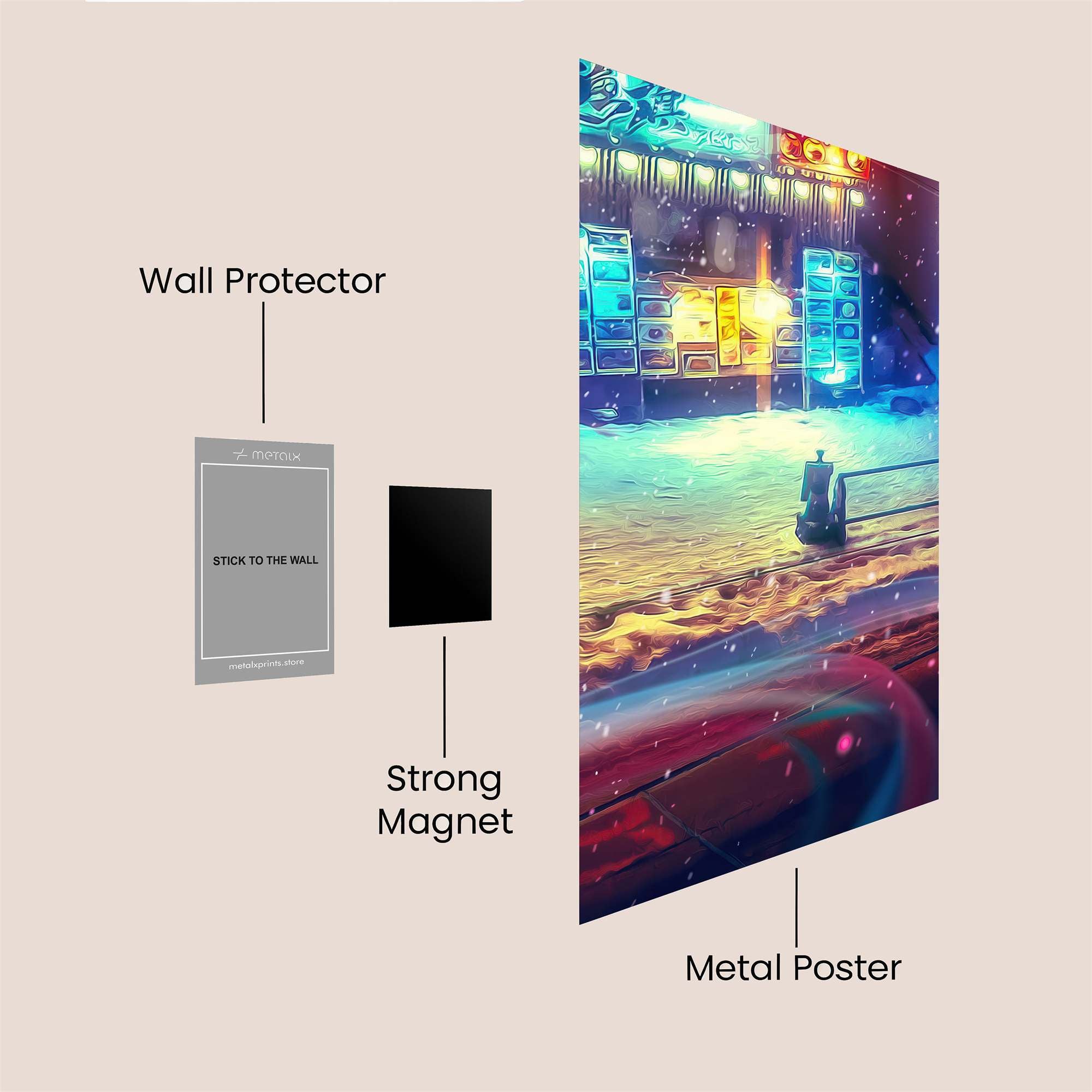 Arcade Dream Safe Wall Magnetic / M