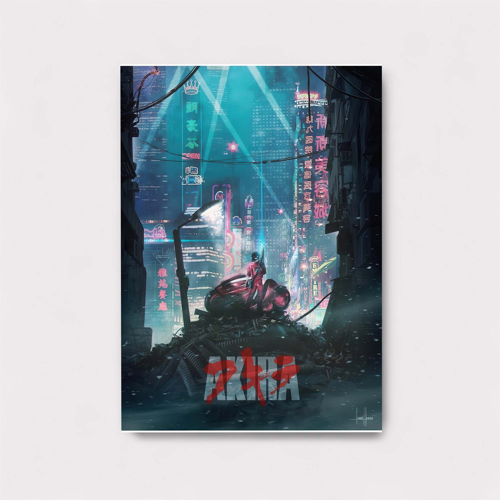 Kaneda Cyberpunk Safe Wall Magnetic / M