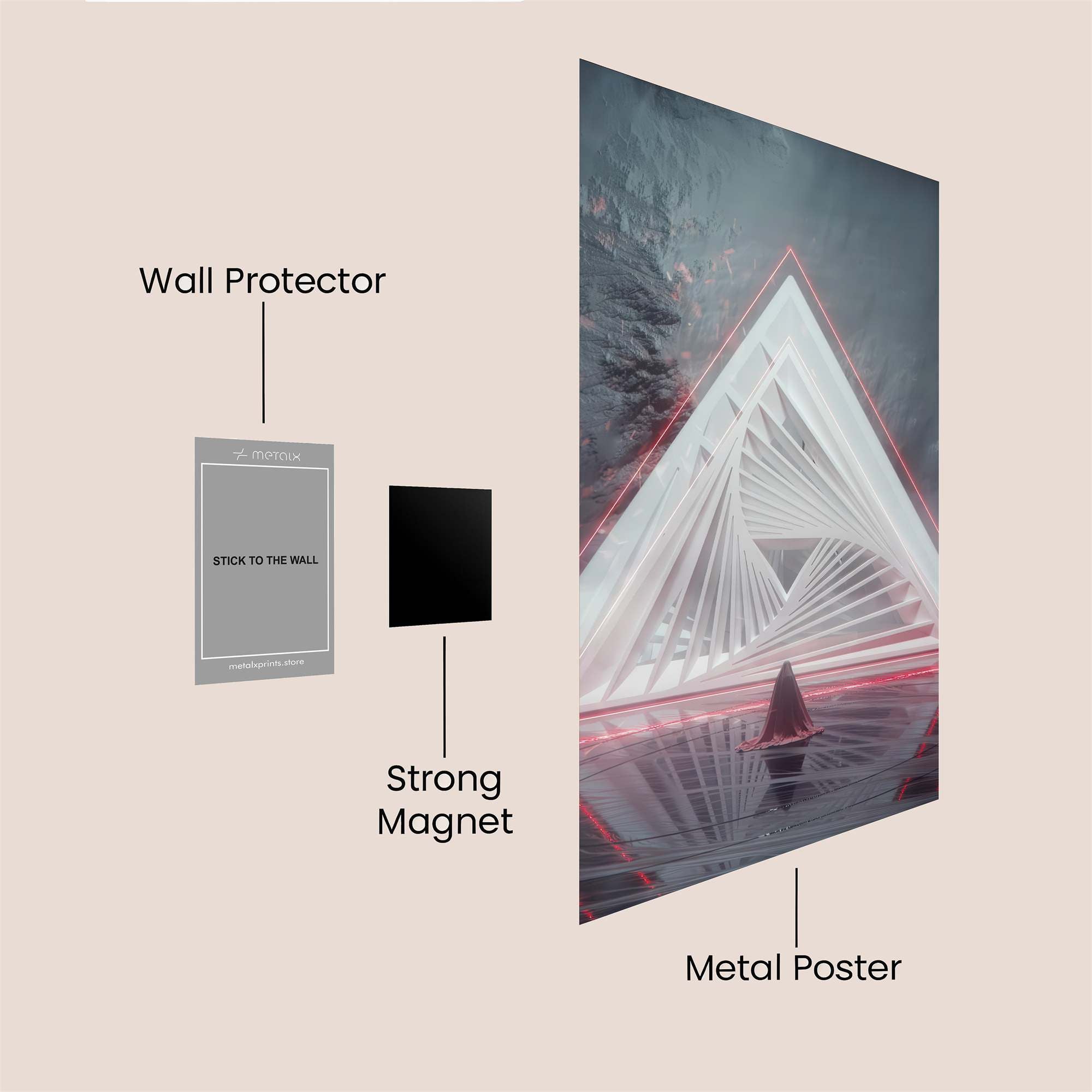 Mystic Vortex Safe Wall Magnetic / M