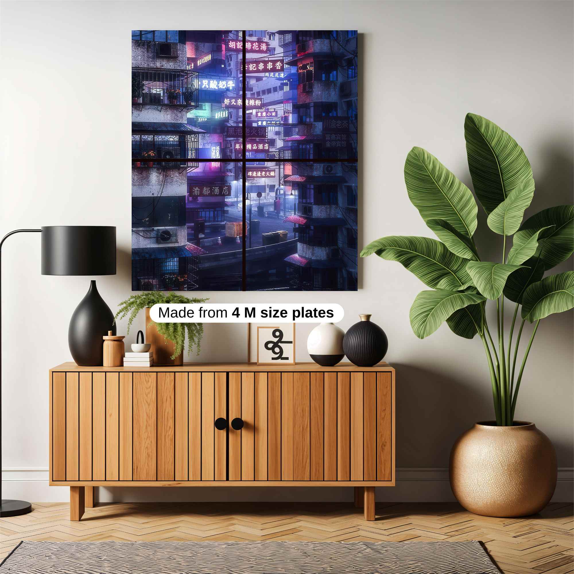 Cyberpunk Glow Safe Wall Magnetic / M