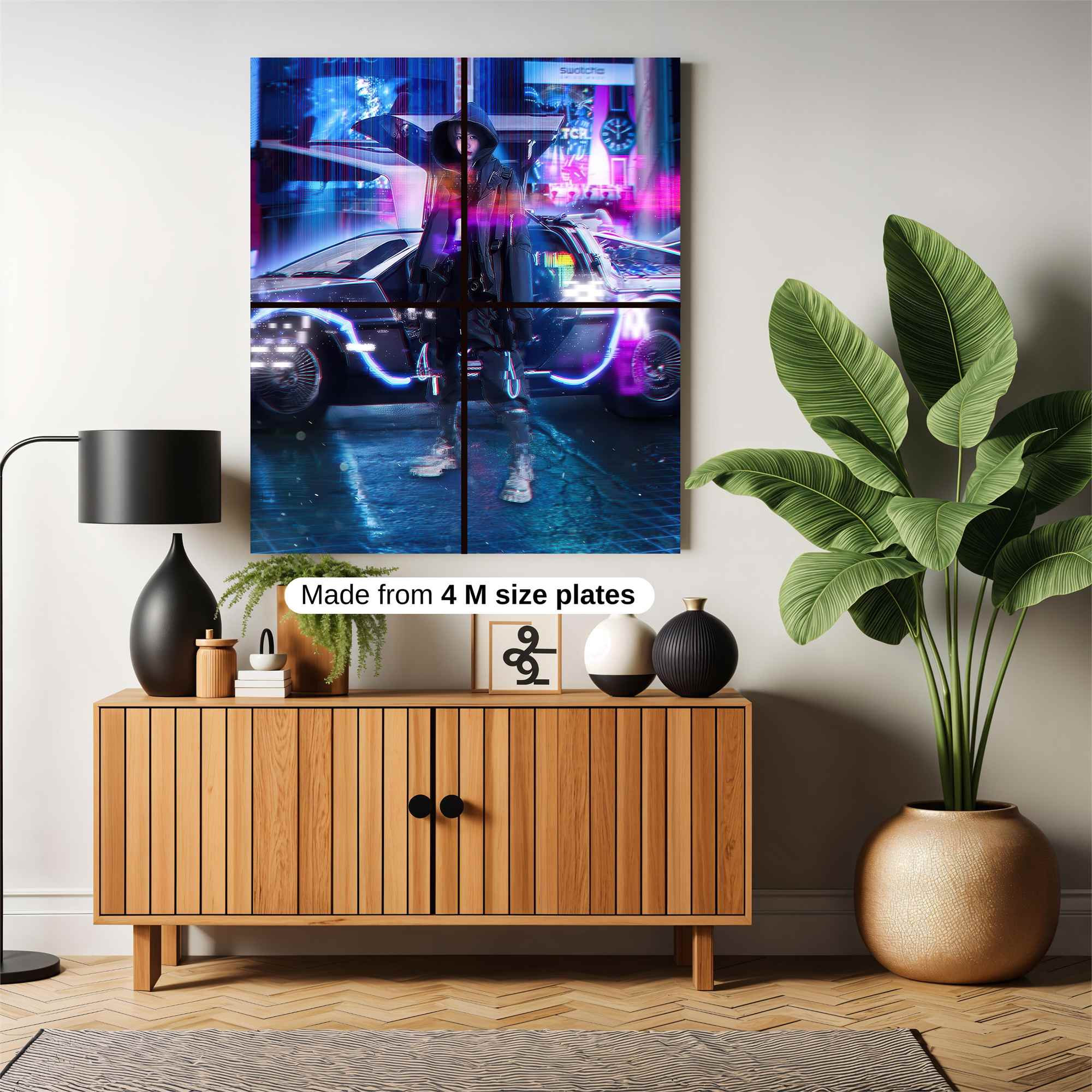 Cyberpunk Enigma Safe Wall Magnetic / M