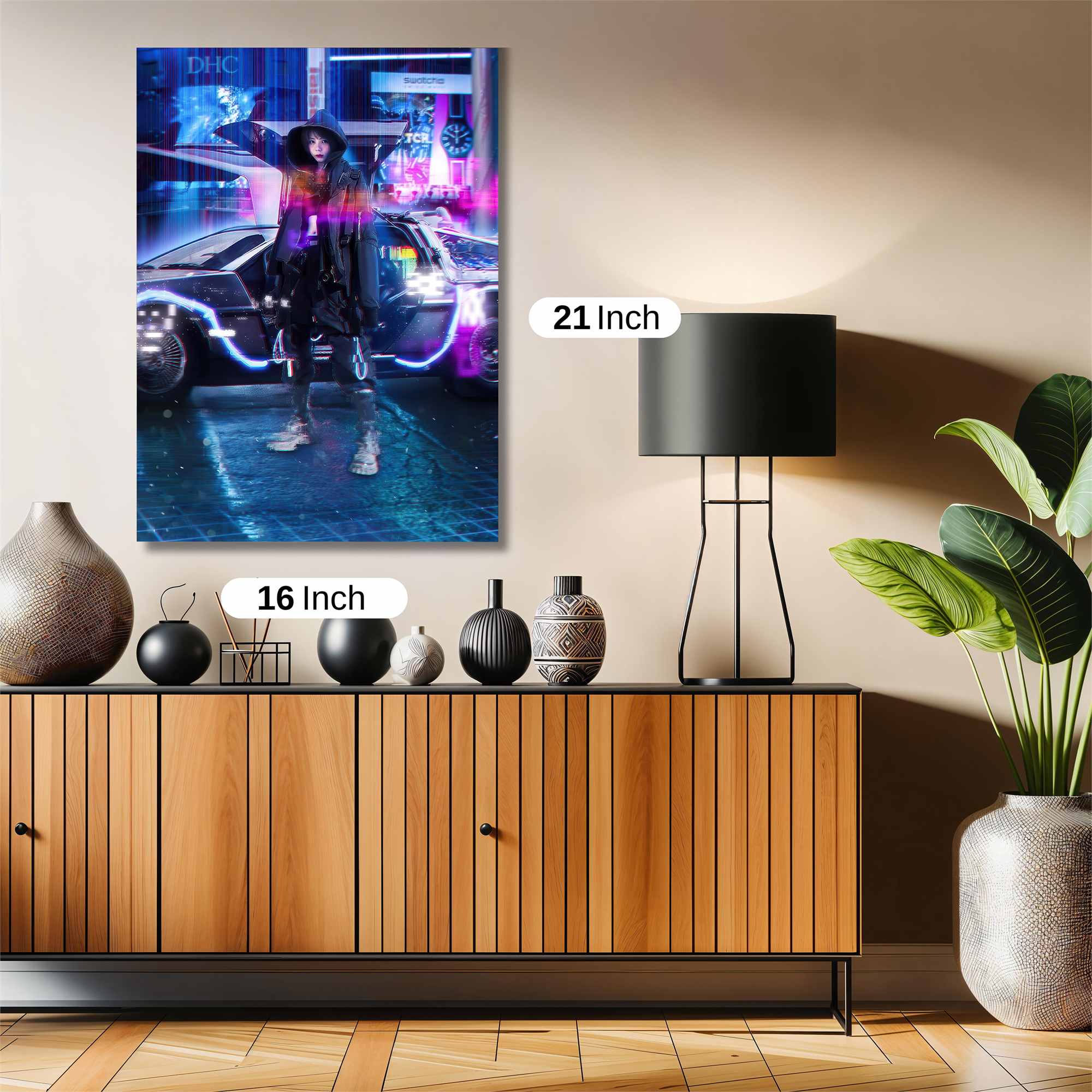 Cyberpunk Enigma Safe Wall Magnetic / M