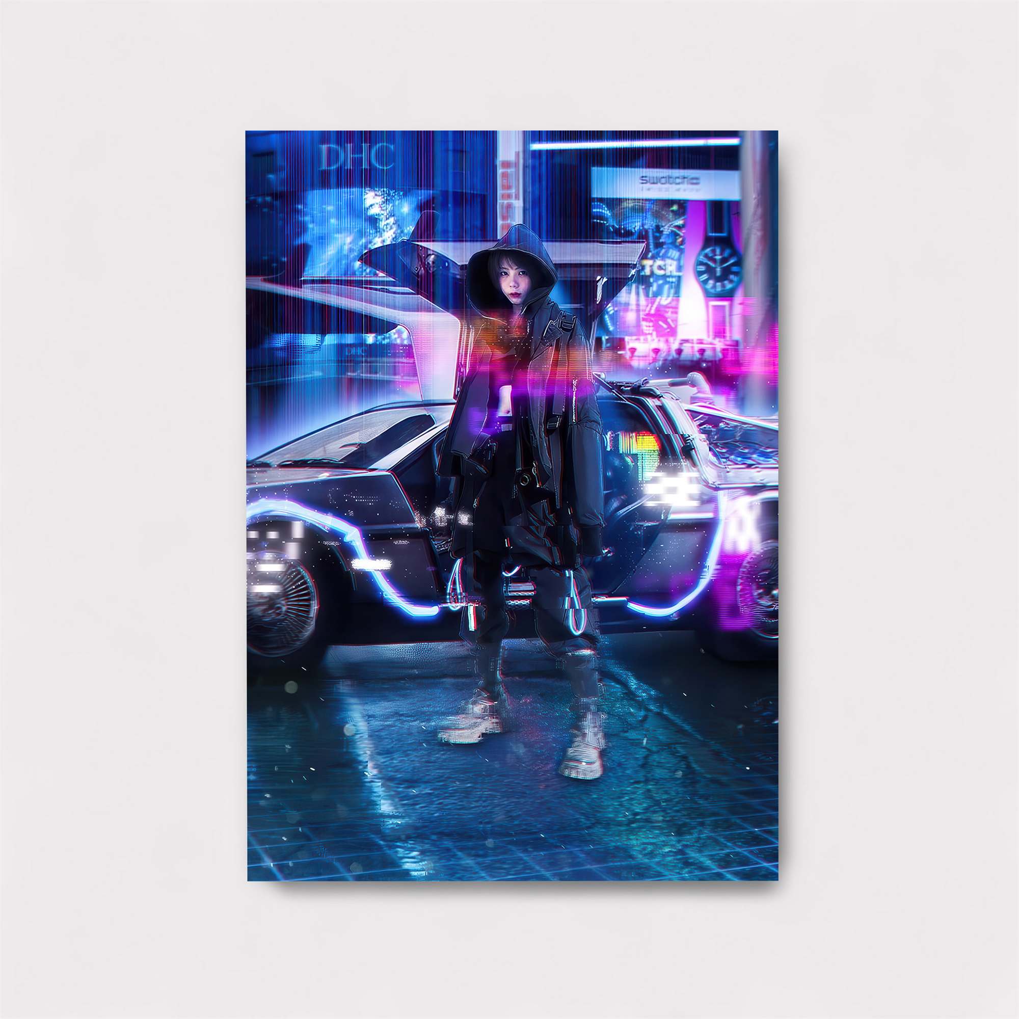 Cyberpunk Enigma Safe Wall Magnetic / M