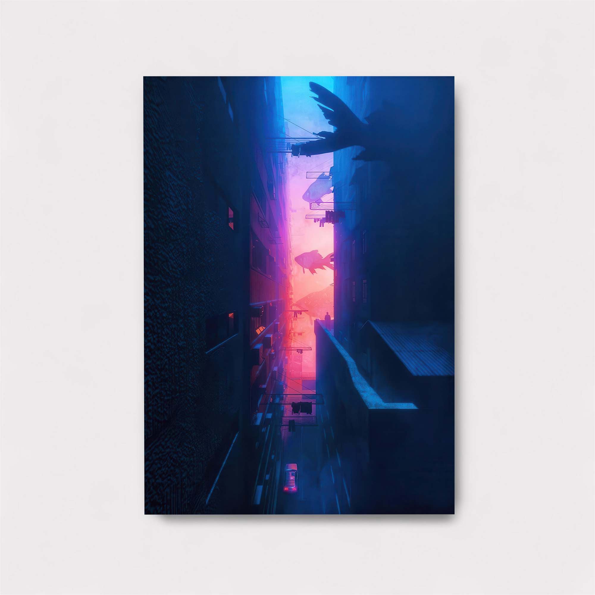 Neon Descent Safe Wall Magnetic / M