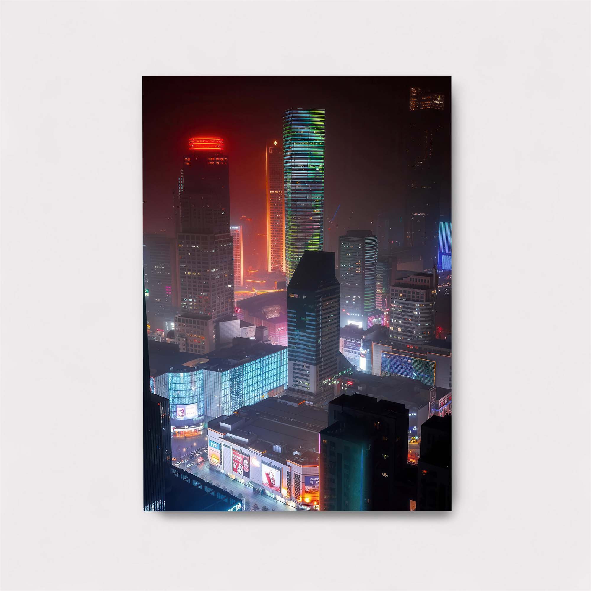 Neon Serenity Safe Wall Magnetic / M