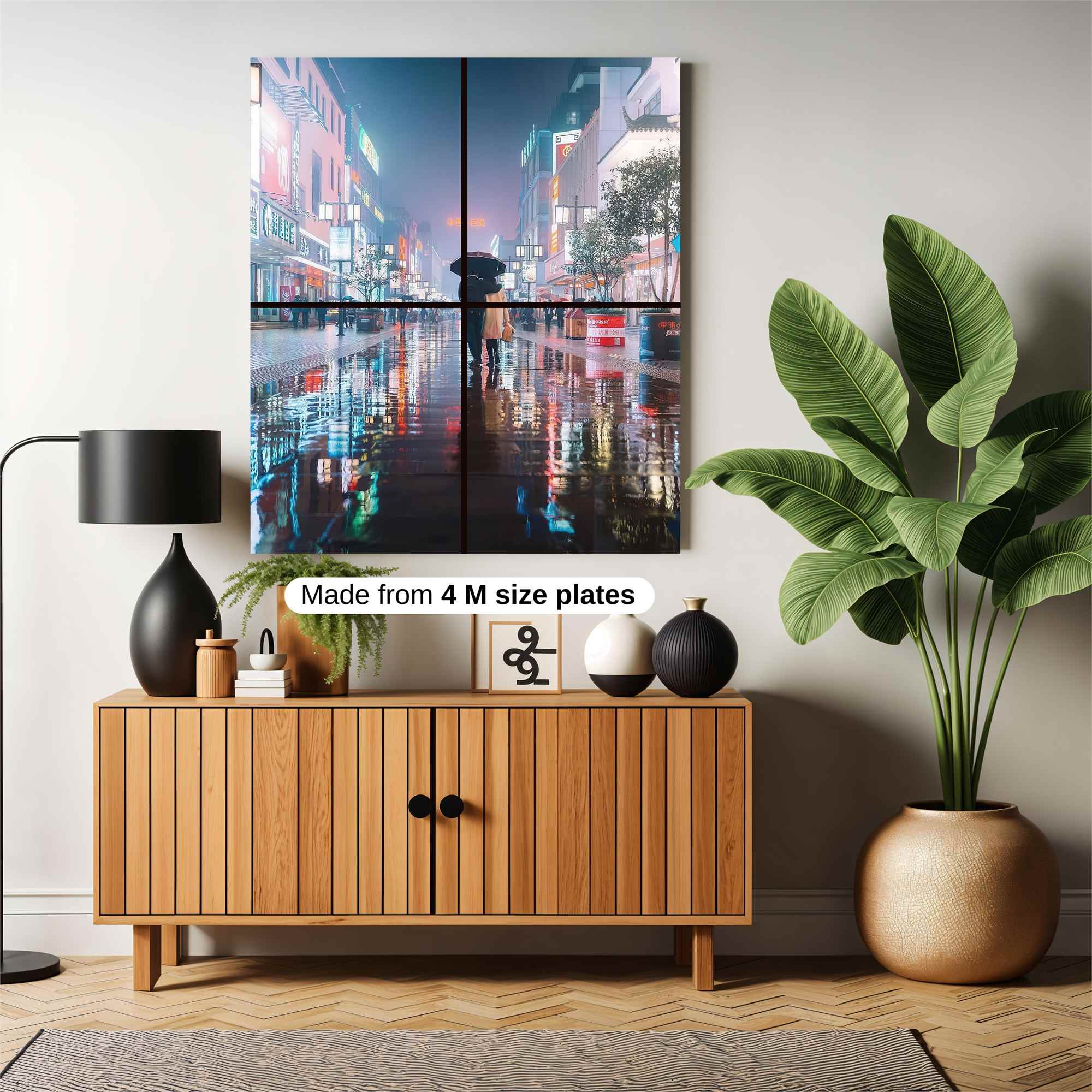 Neon Solitude Safe Wall Magnetic / M