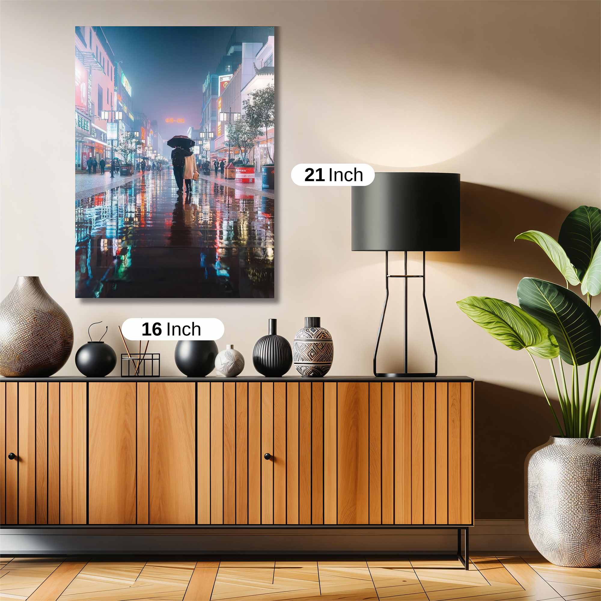 Neon Solitude Safe Wall Magnetic / M