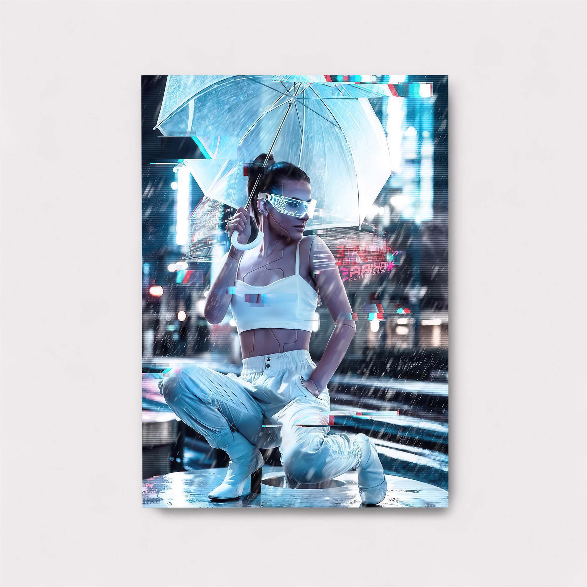 Neon Solitude Safe Wall Magnetic / M