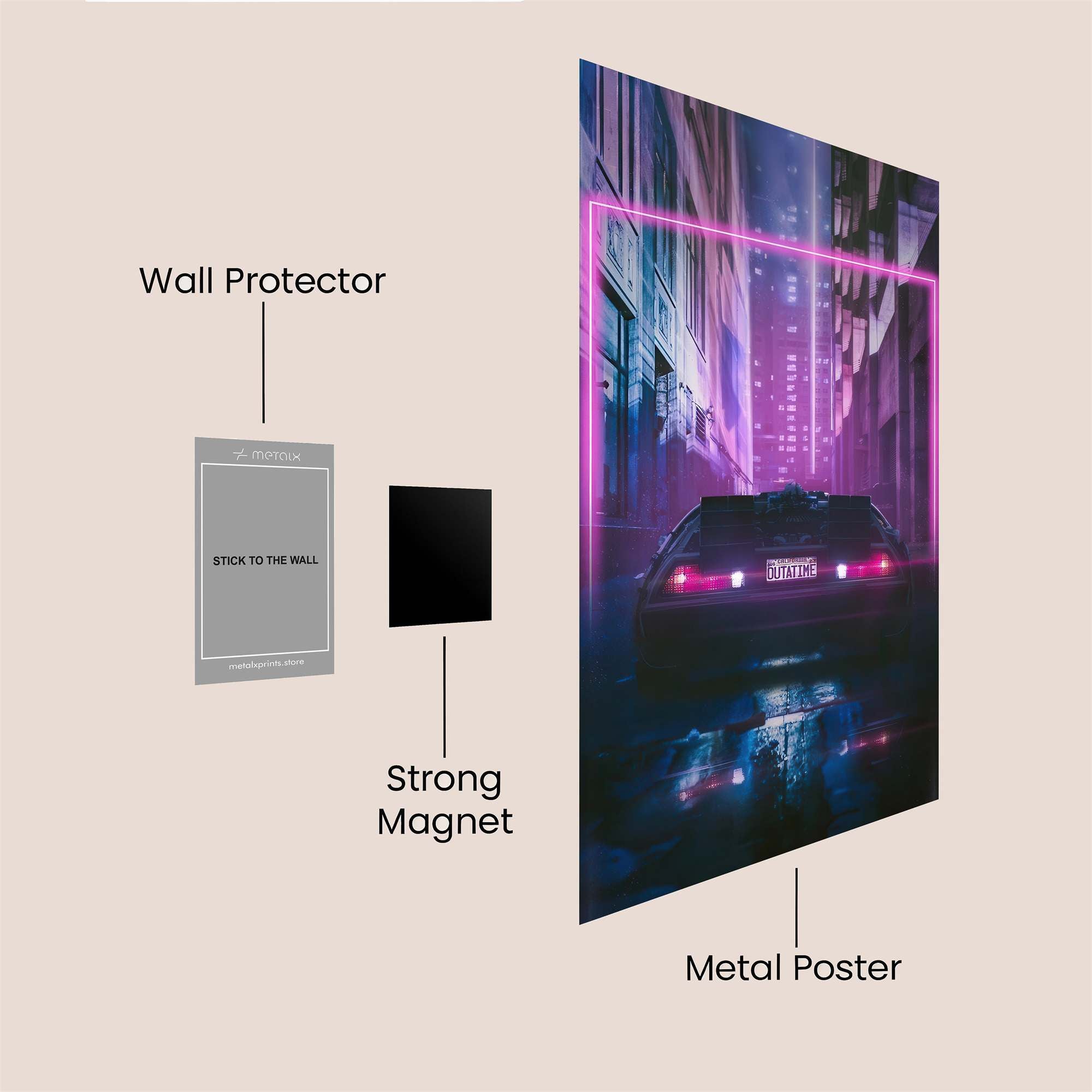Neon Odyssey Safe Wall Magnetic / M