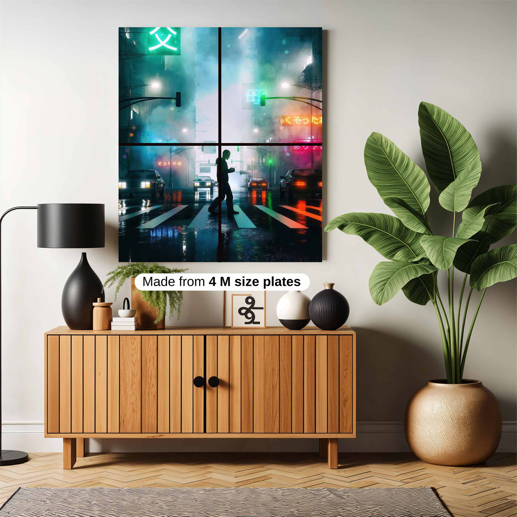 Cyberpunk Solitude Safe Wall Magnetic / M