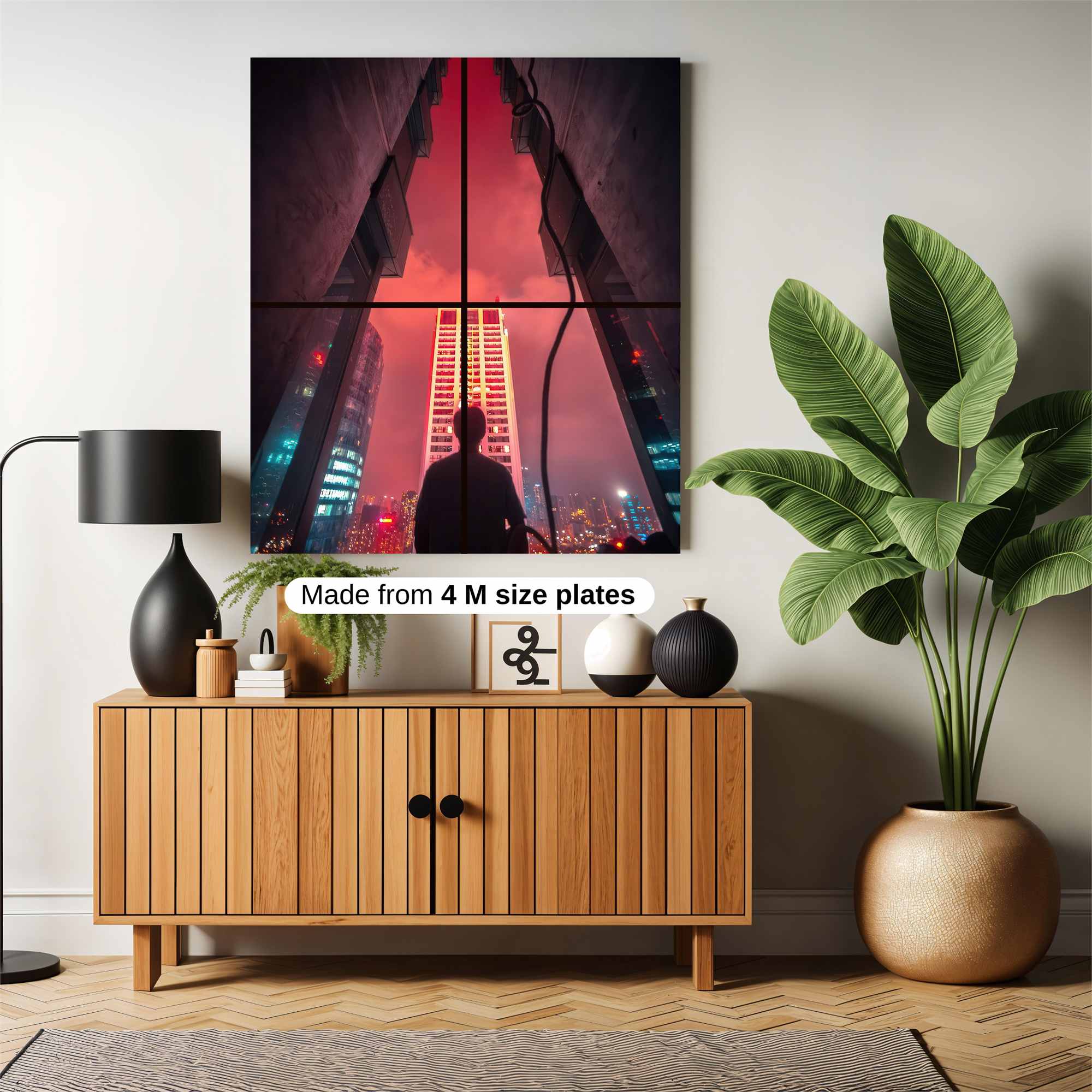 Skyline Serenity Safe Wall Magnetic / M