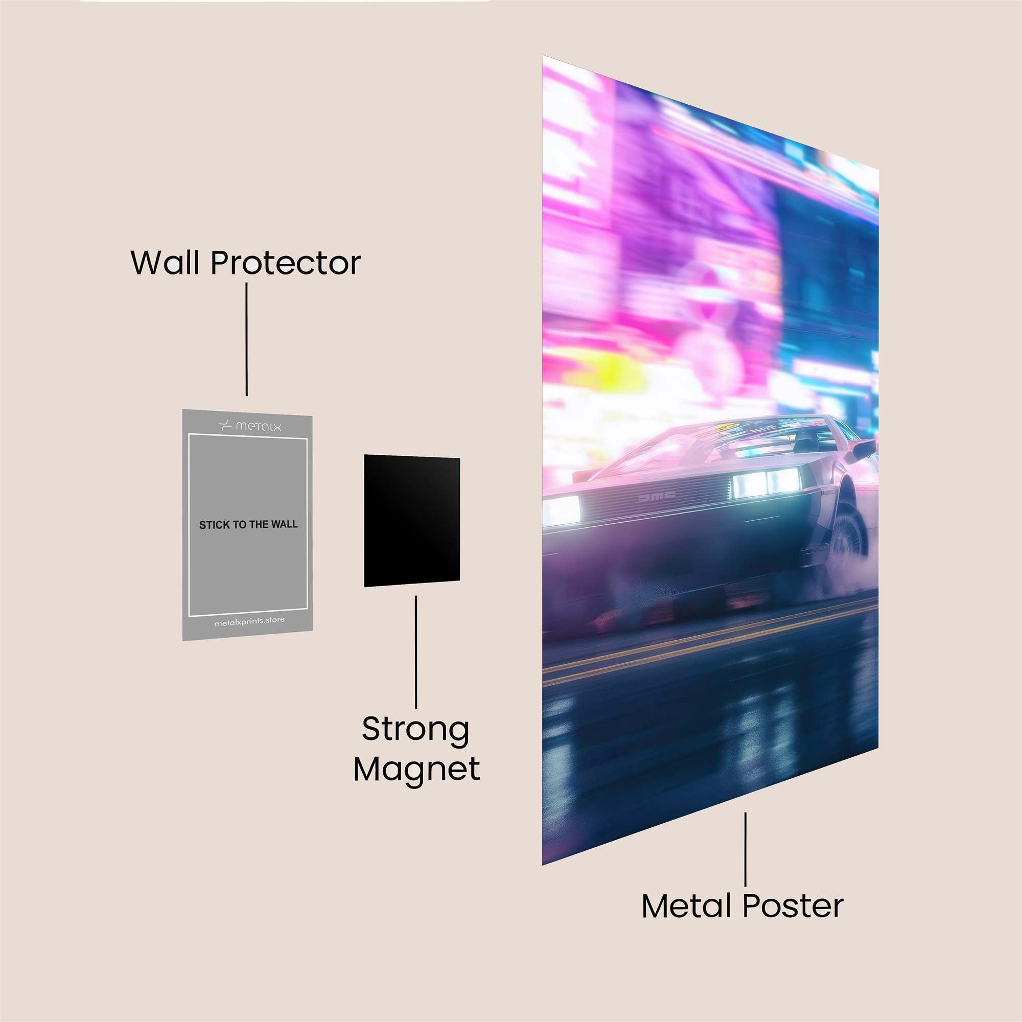 DMC-12 Dreamscape Safe Wall Magnetic / M