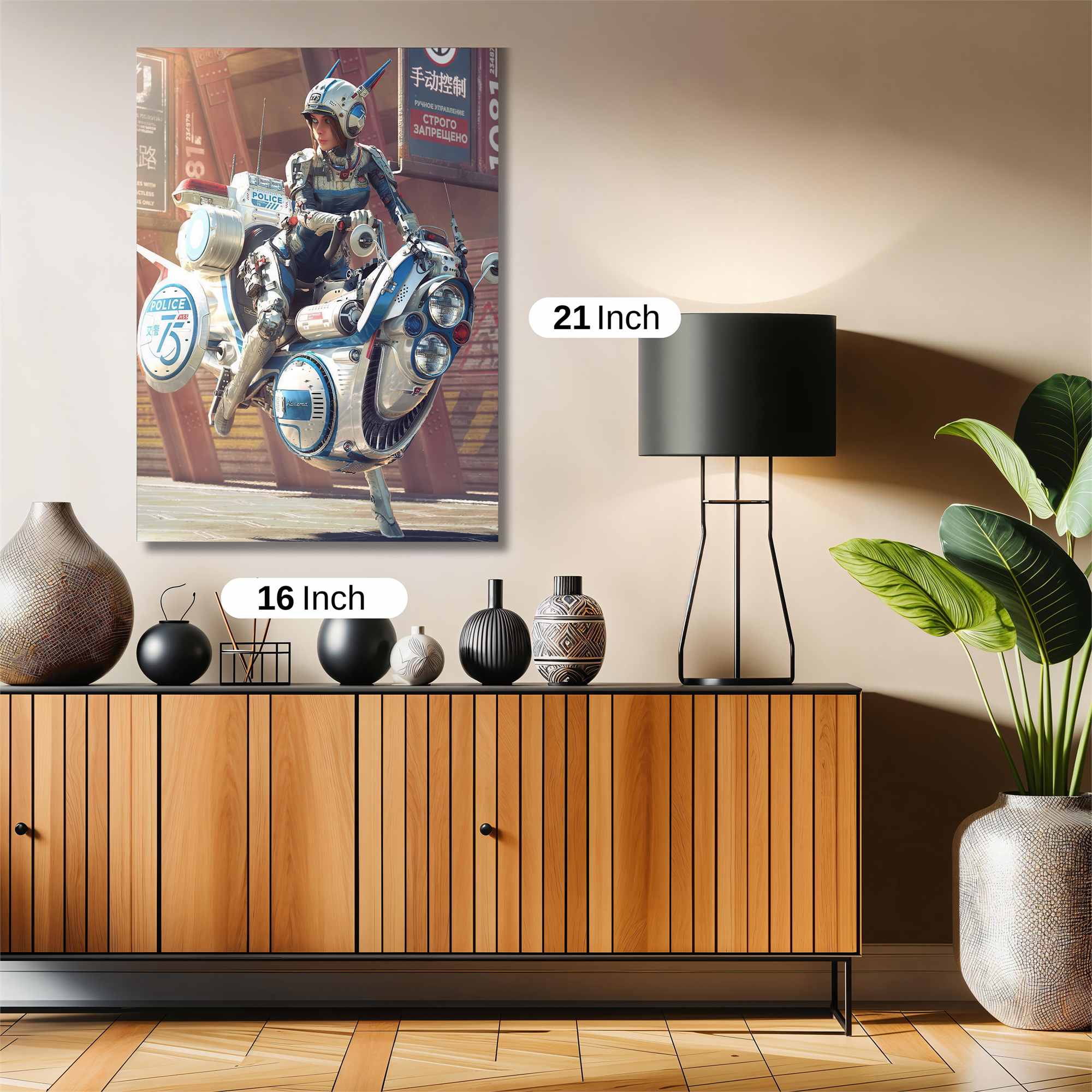 Cyber Racer Safe Wall Magnetic / M