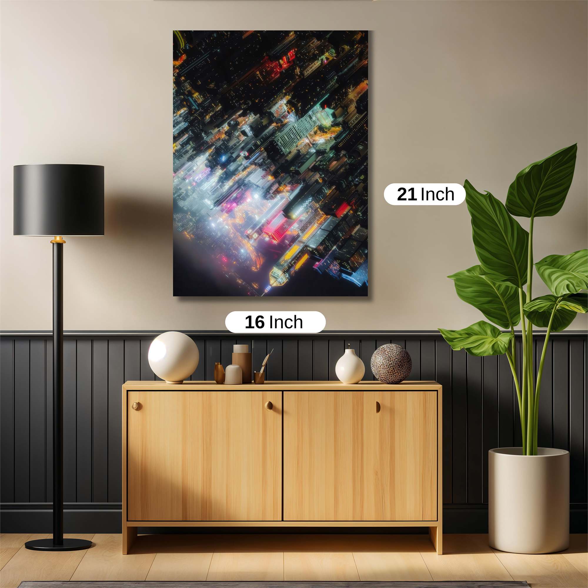 City Dreamscape Safe Wall Magnetic / M