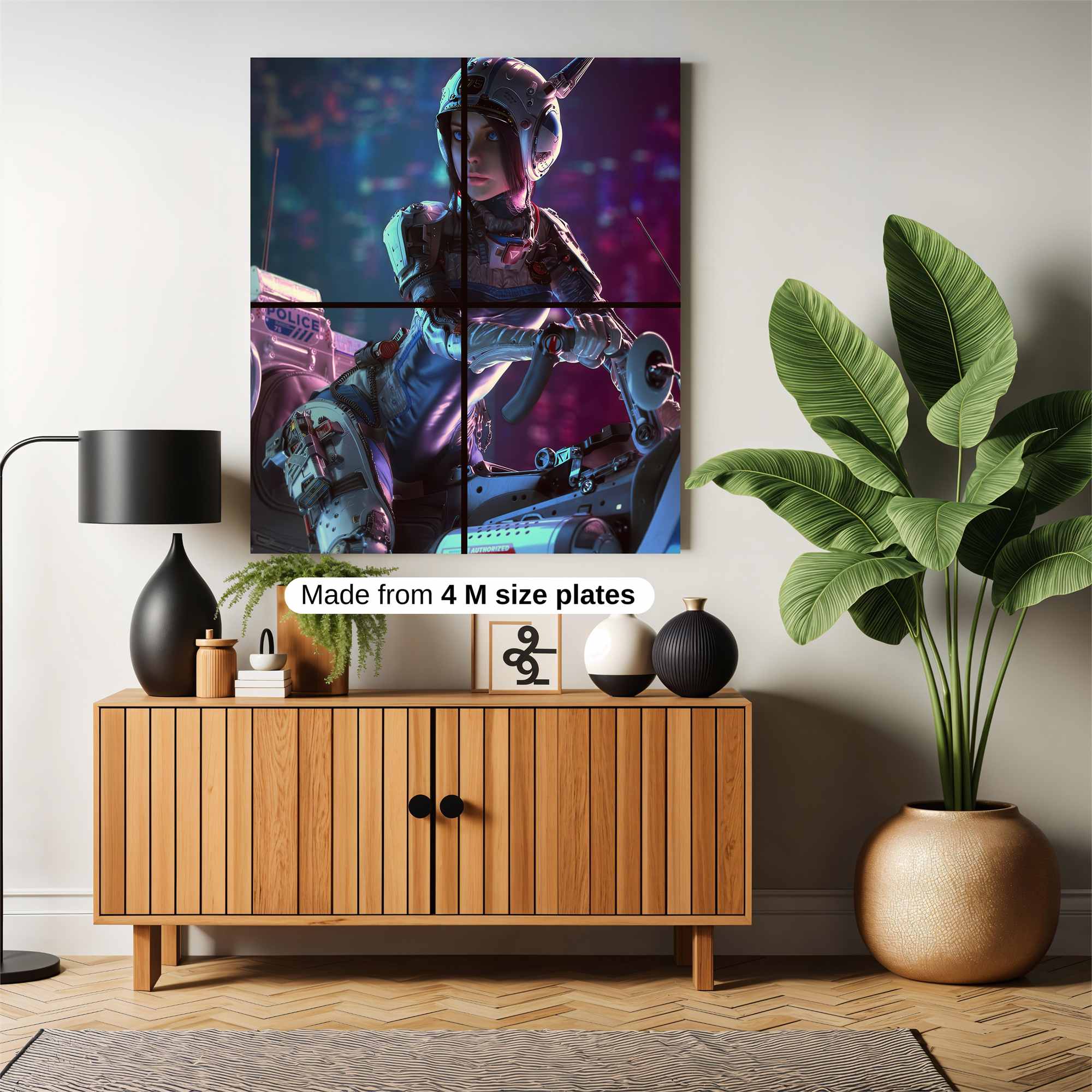 Cyber Enforcer Safe Wall Magnetic / M