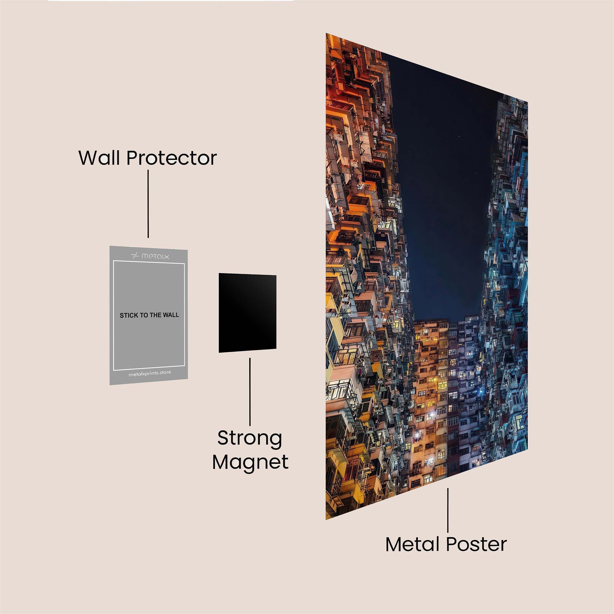 HongKong Vibrant Safe Wall Magnetic / M