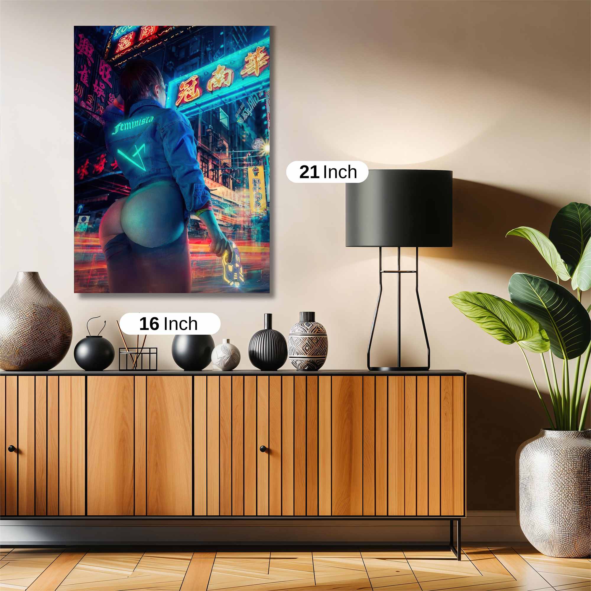 Neon Rebel Safe Wall Magnetic / M