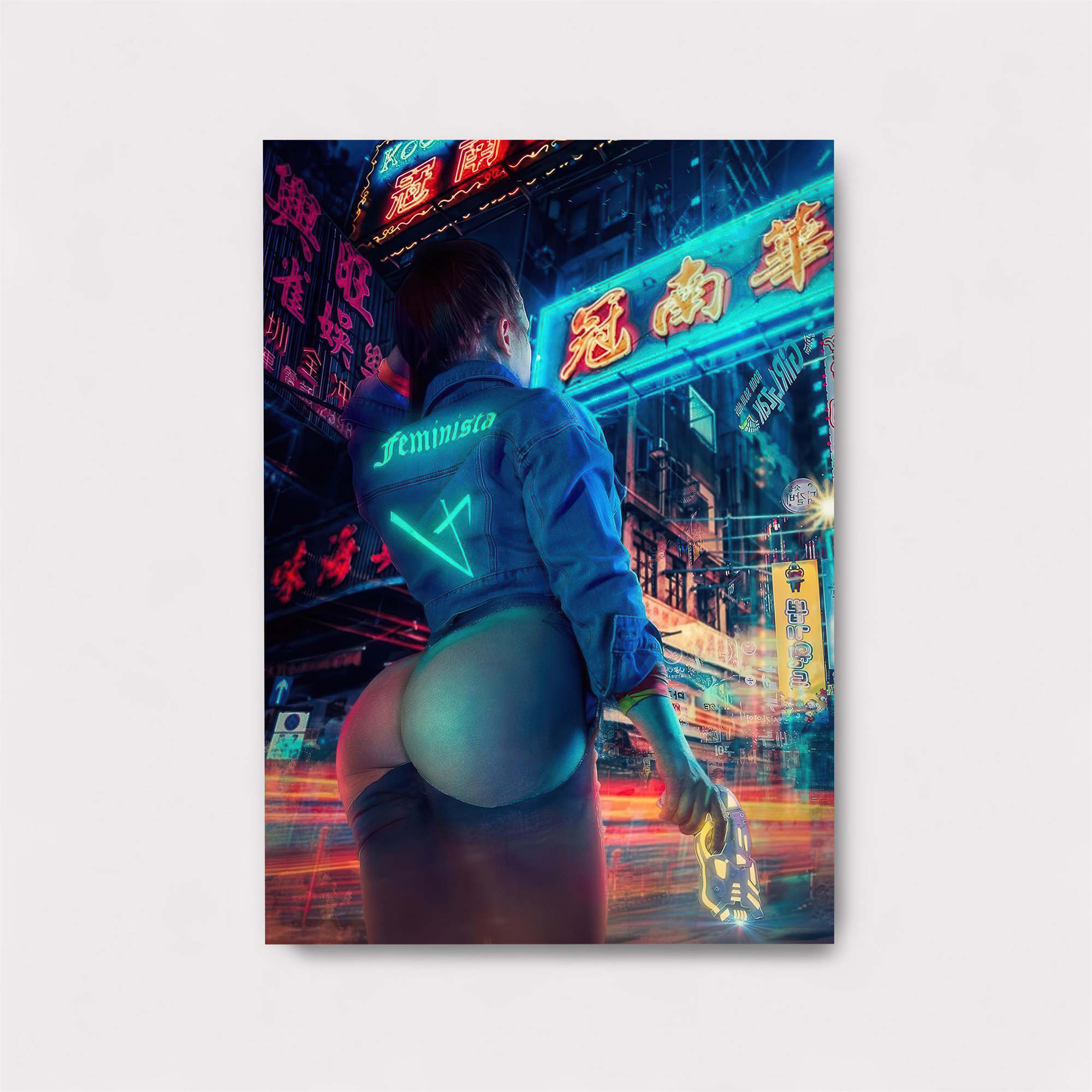 Neon Rebel Safe Wall Magnetic / M