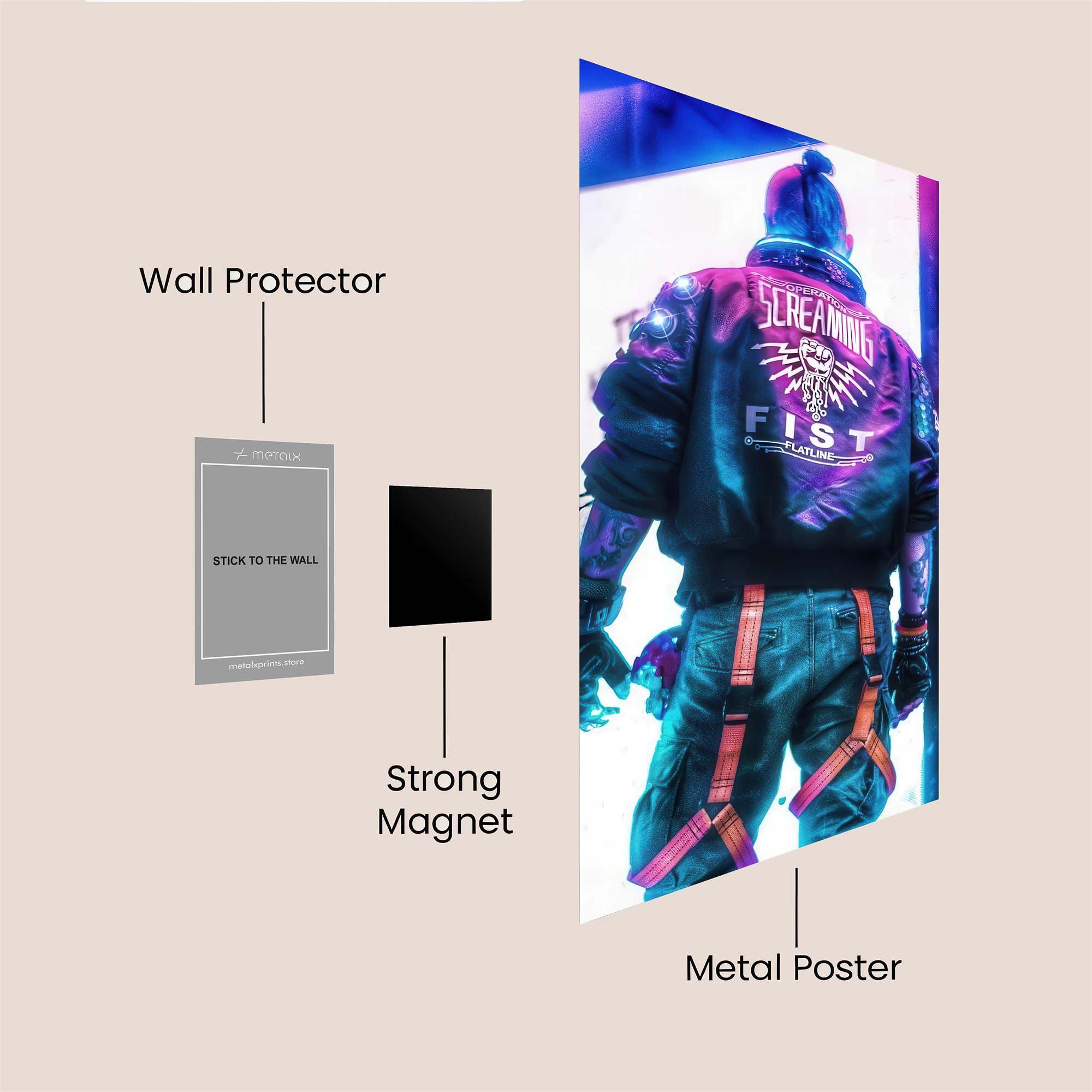 DavidMartyr Safe Wall Magnetic / M