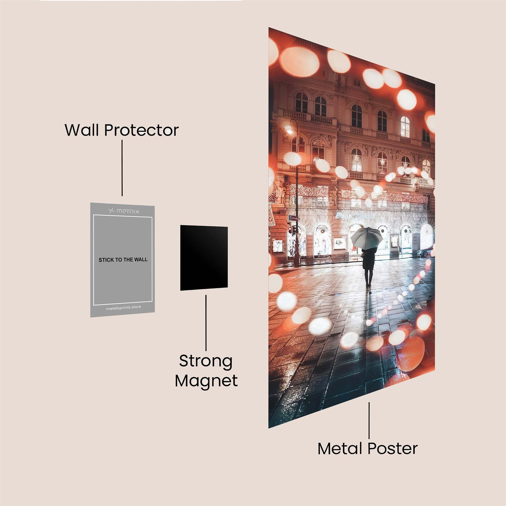 LoveWhisper Safe Wall Magnetic / M