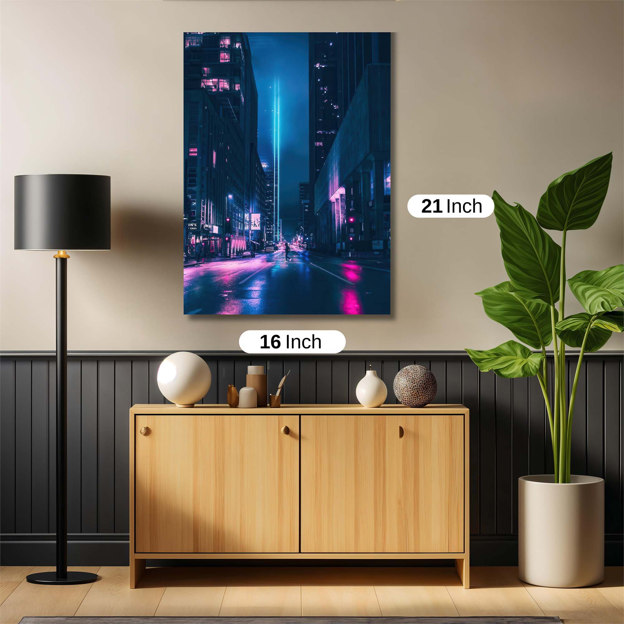 City Glow Safe Wall Magnetic / M