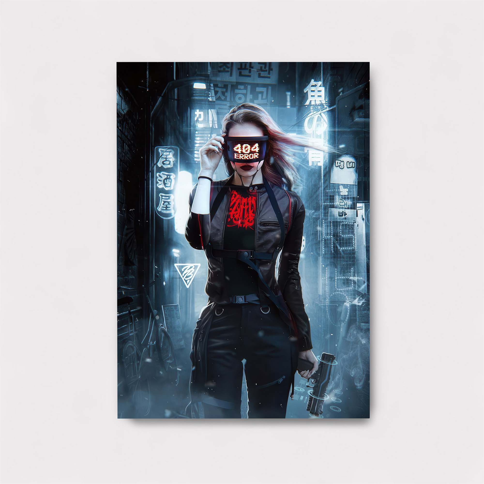 Cyberpunk Enigma Safe Wall Magnetic / M