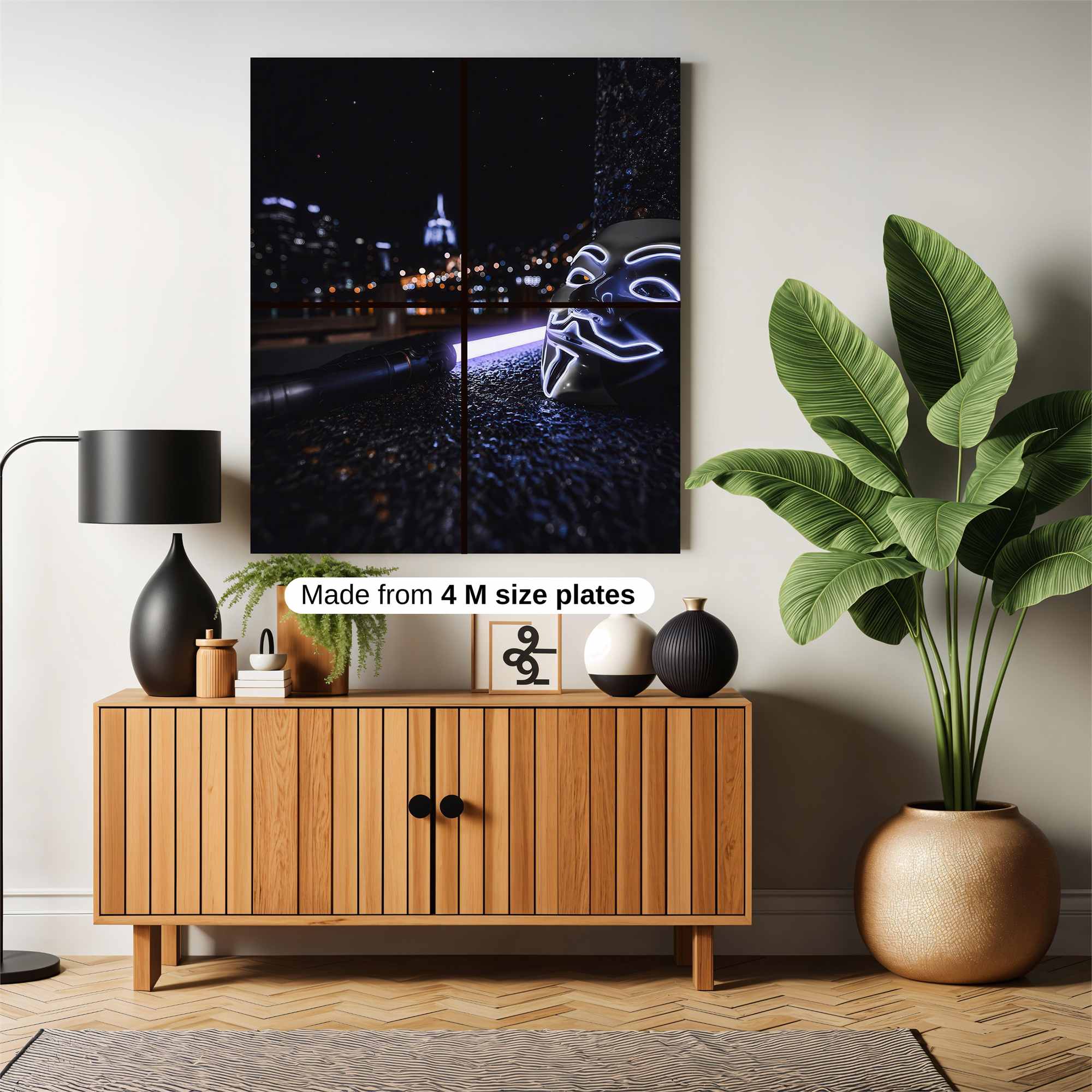 Anonymous Rebellion Safe Wall Magnetic / M