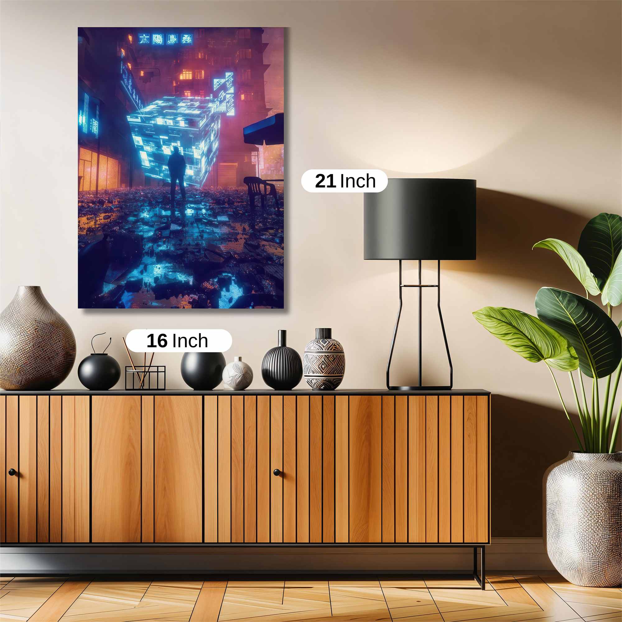 Cube Enigma Safe Wall Magnetic / M