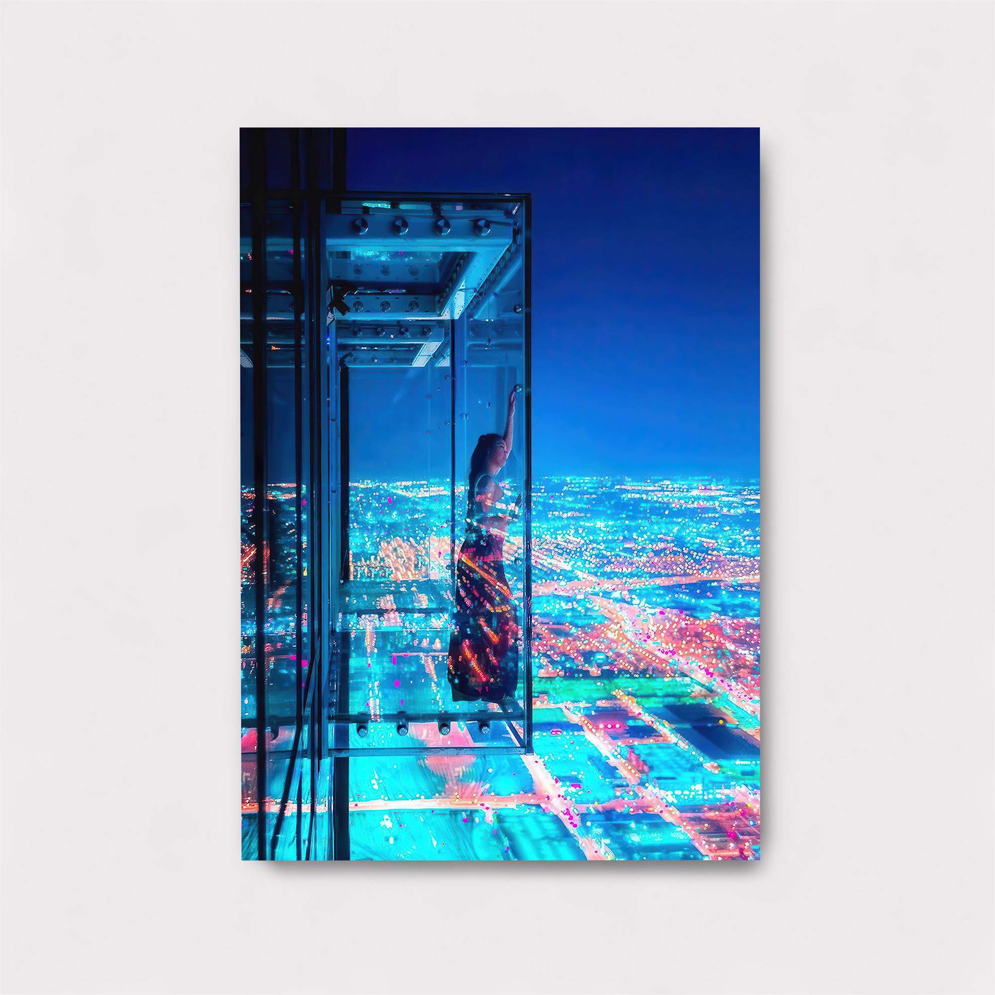 Cityscape Dream Safe Wall Magnetic / M