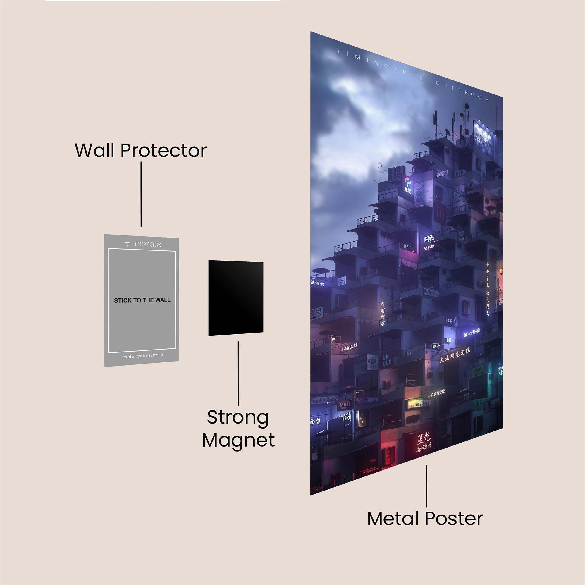 Cyber Haven Safe Wall Magnetic / M
