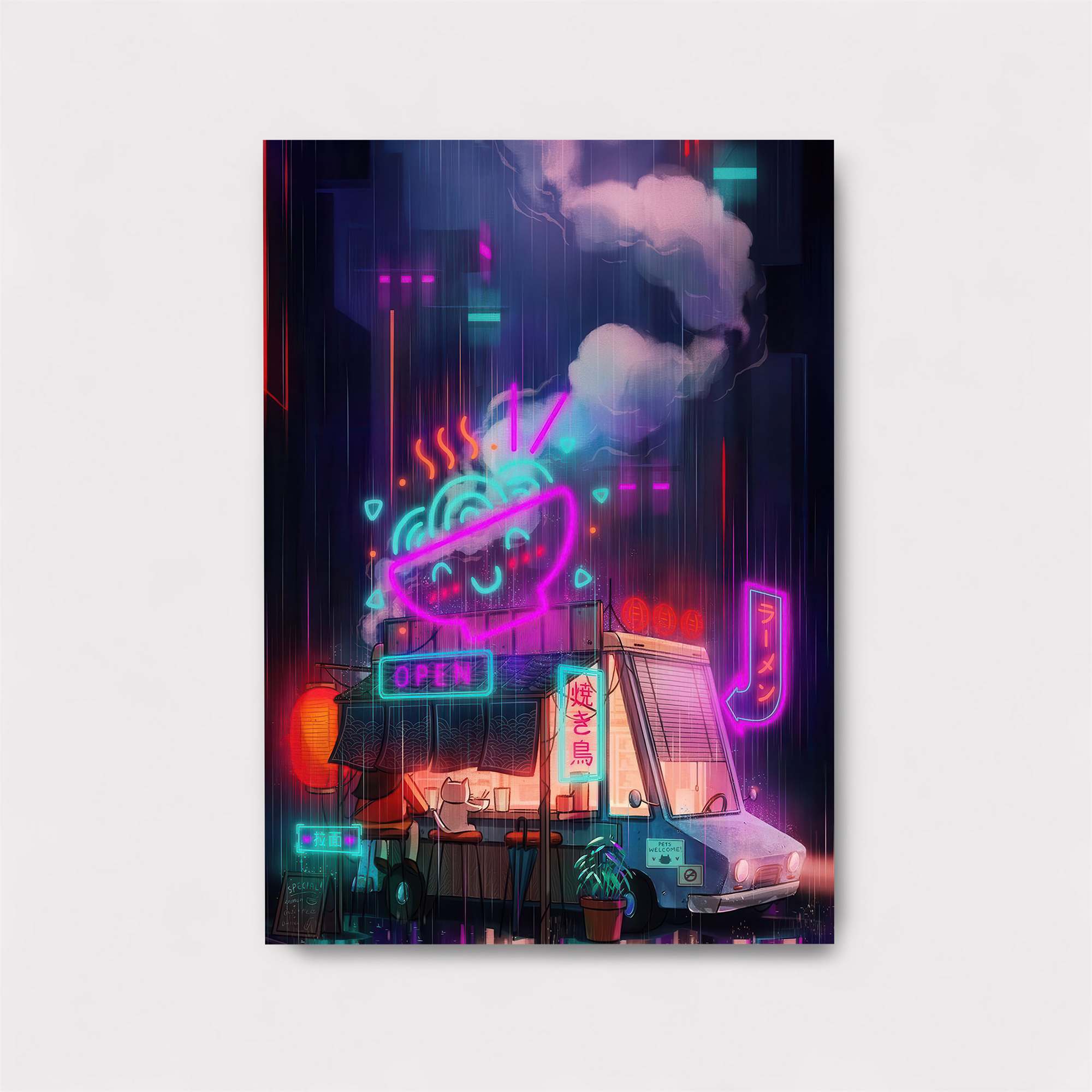 Ramen Radiance Safe Wall Magnetic / M