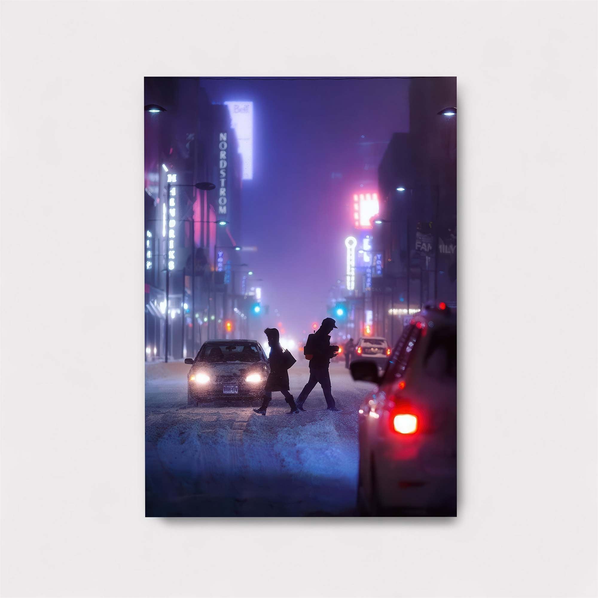 Neon Blizzard Safe Wall Magnetic / M