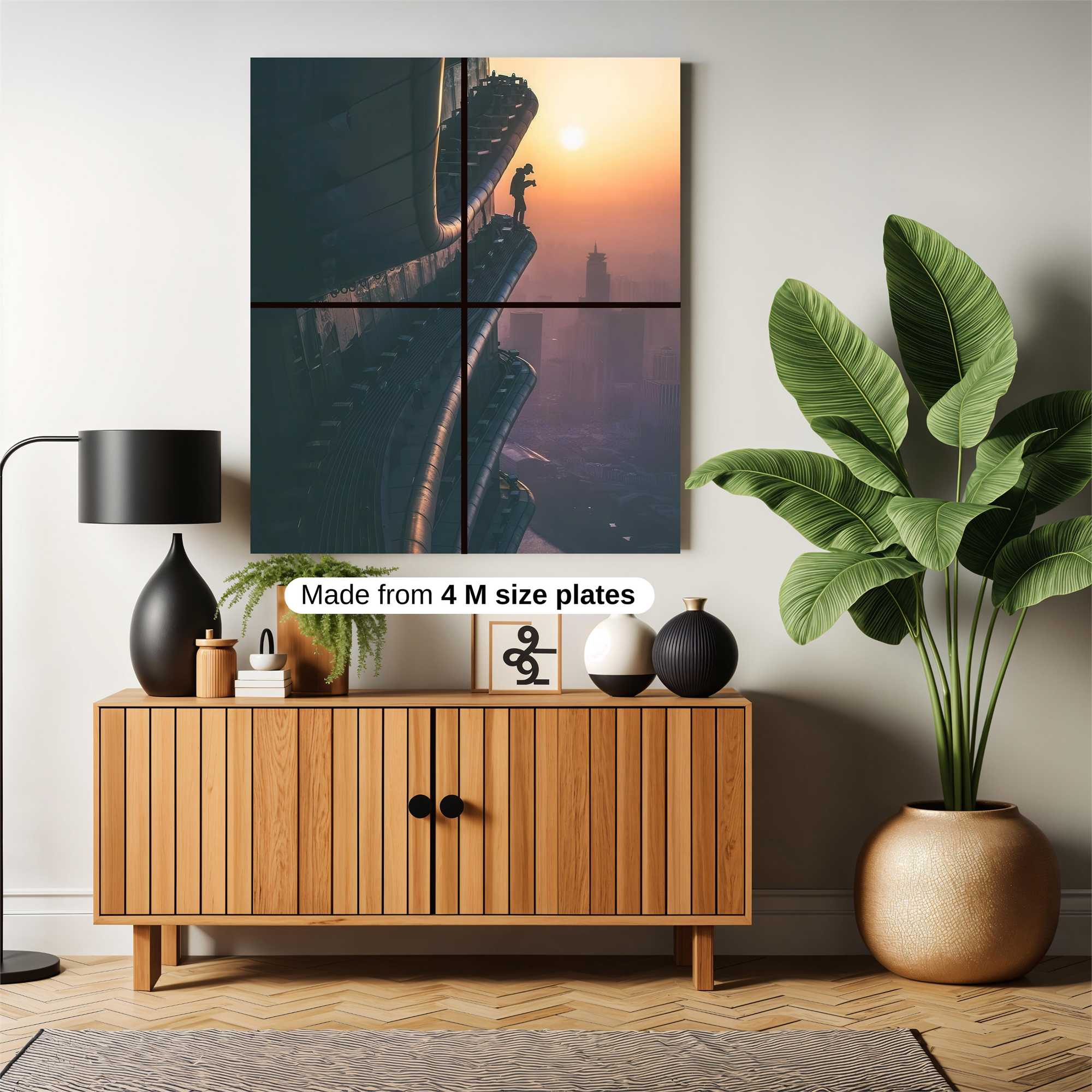 Skyline Serenity Safe Wall Magnetic / M