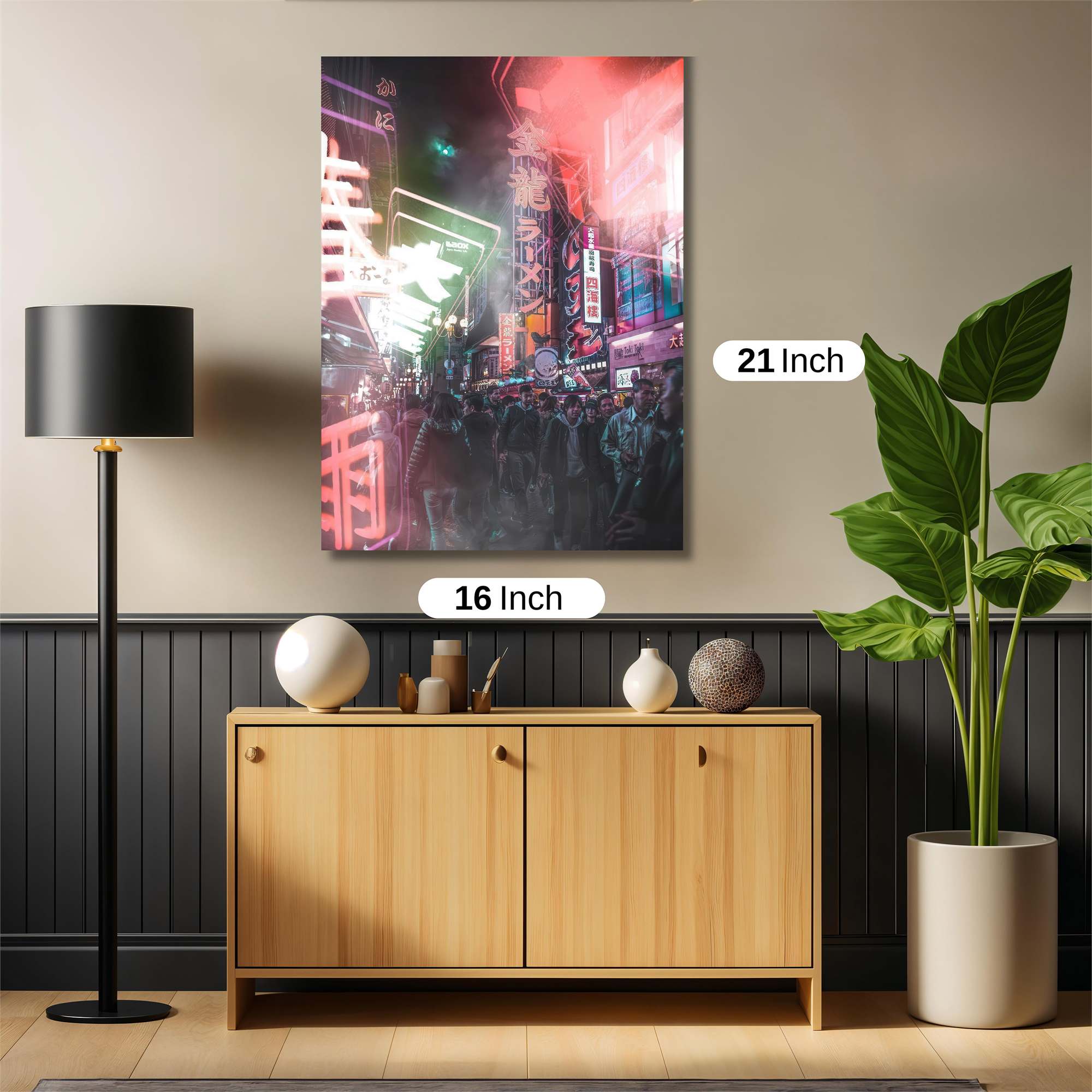 Neon Frenzy Safe Wall Magnetic / M