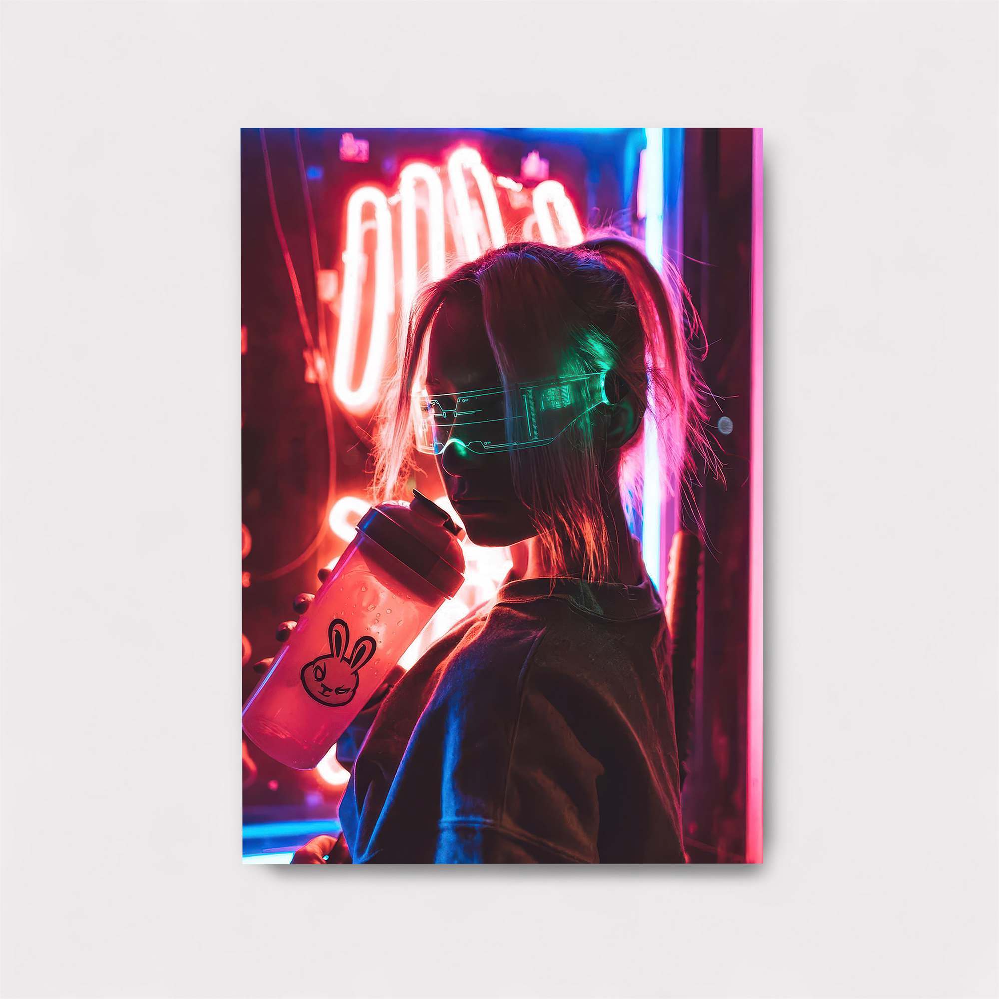 Neon Serenity Safe Wall Magnetic / M