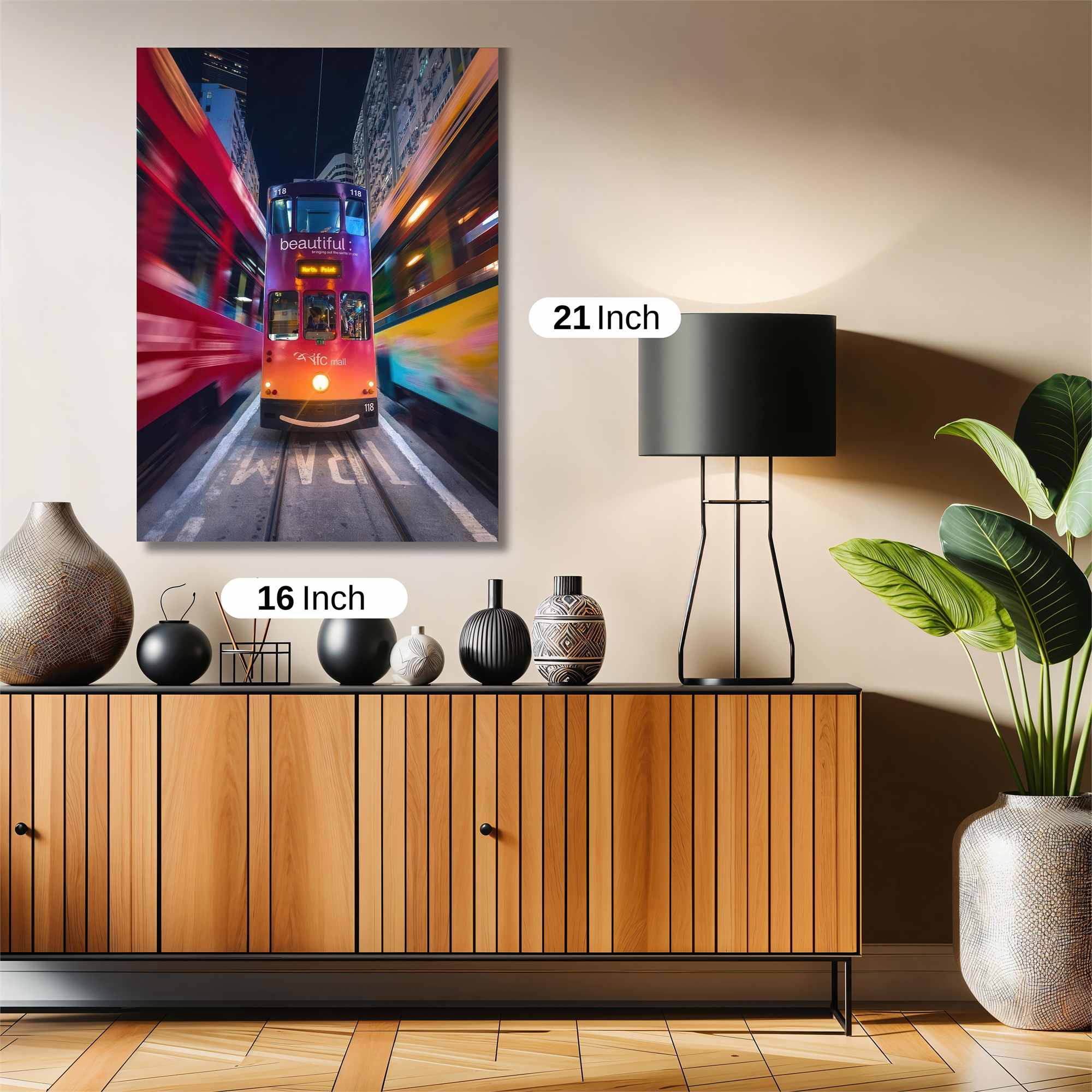 Tram Twilight Safe Wall Magnetic / M