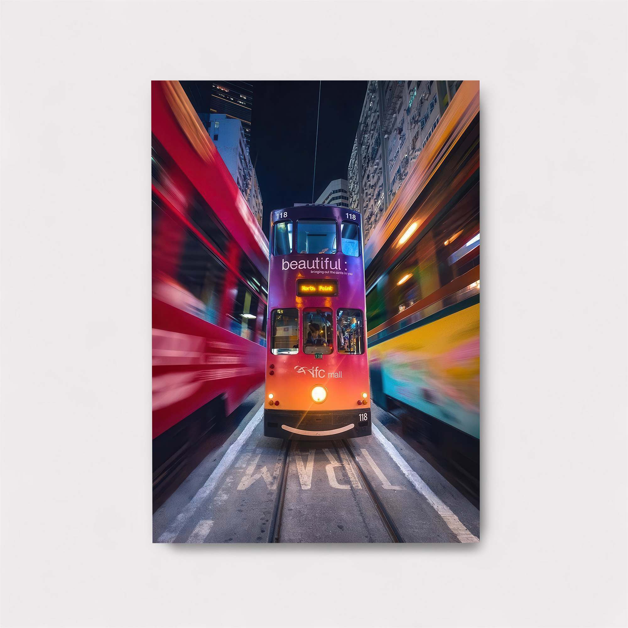Tram Twilight Safe Wall Magnetic / M