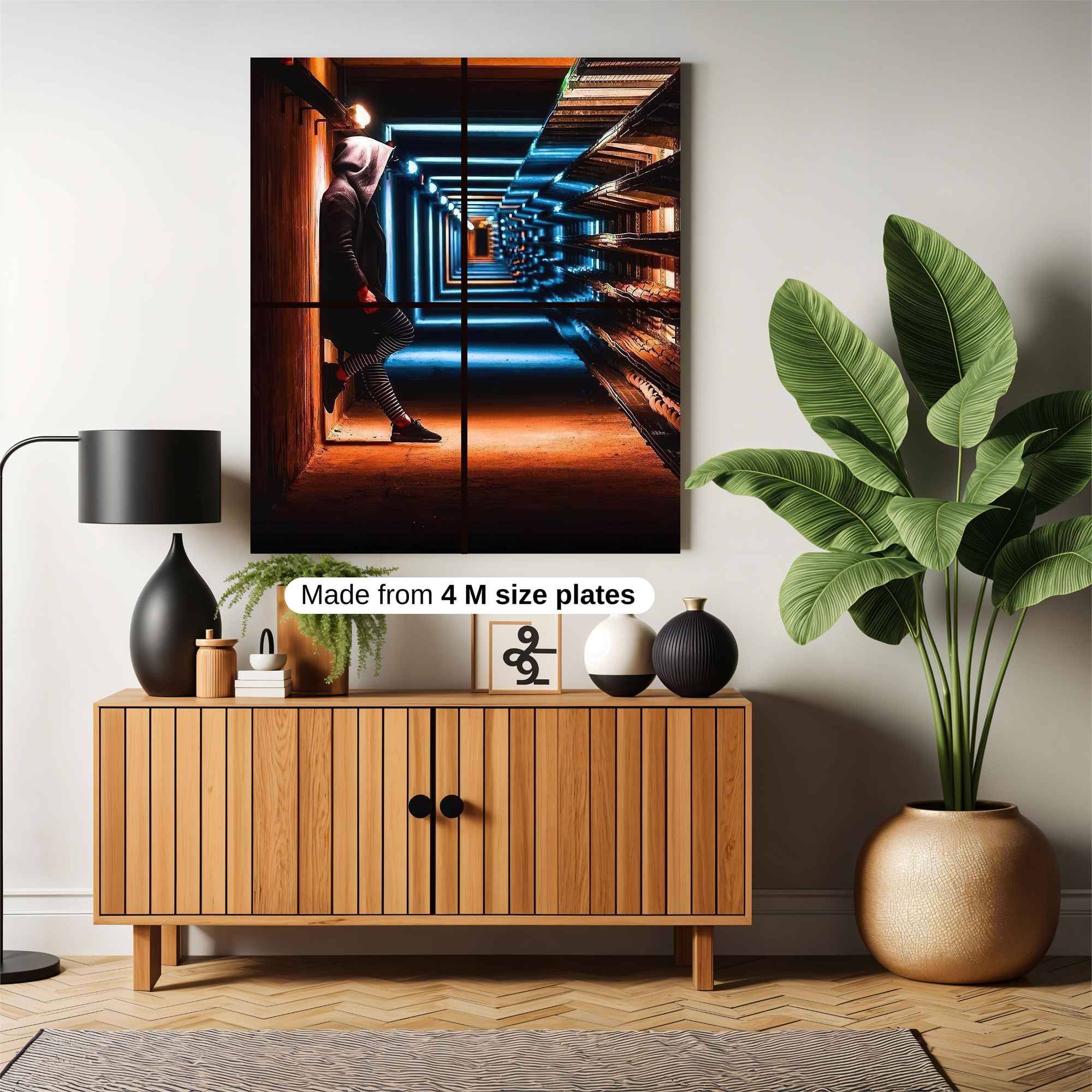 Tunnel Tranquil Safe Wall Magnetic / M