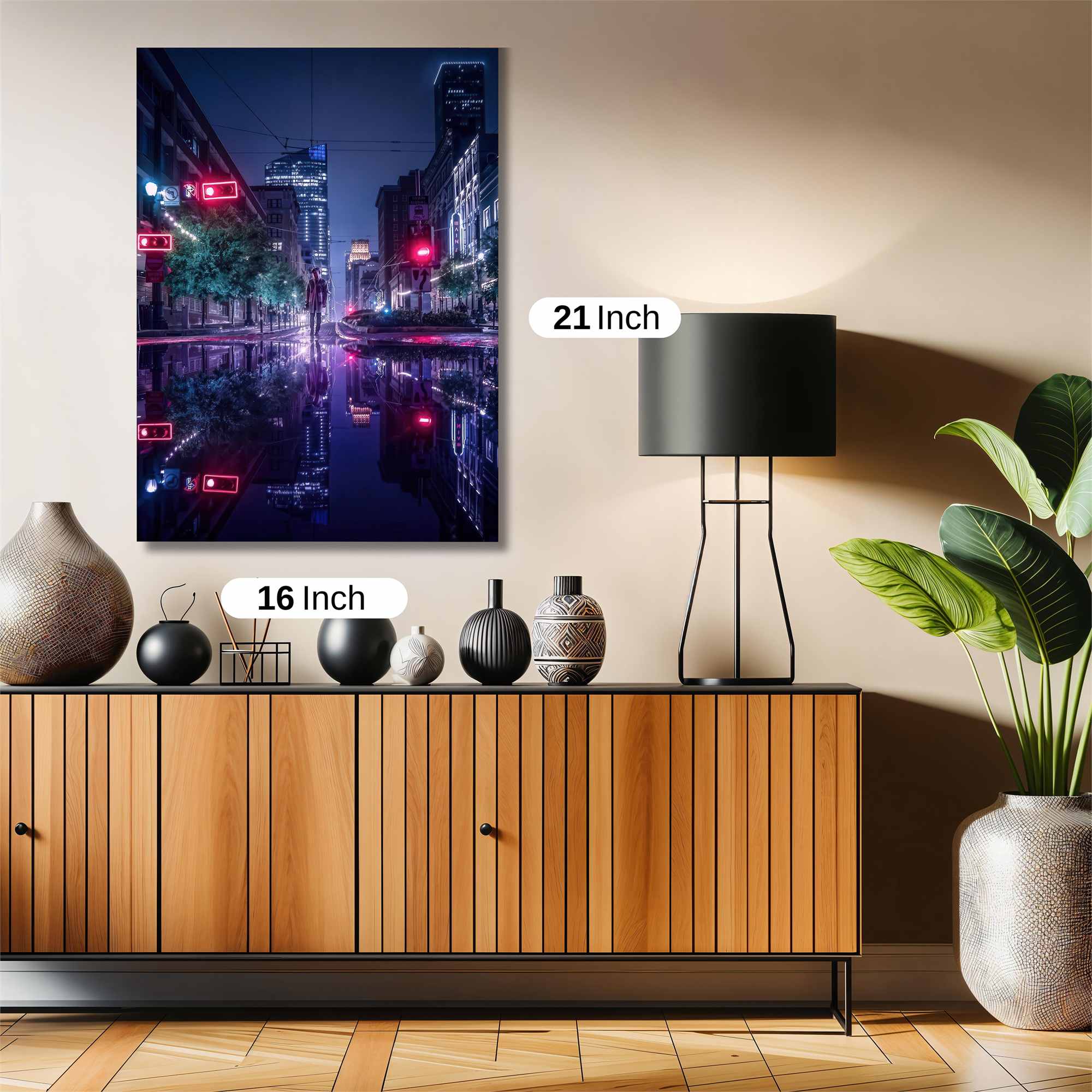 City Dreamscape Safe Wall Magnetic / M