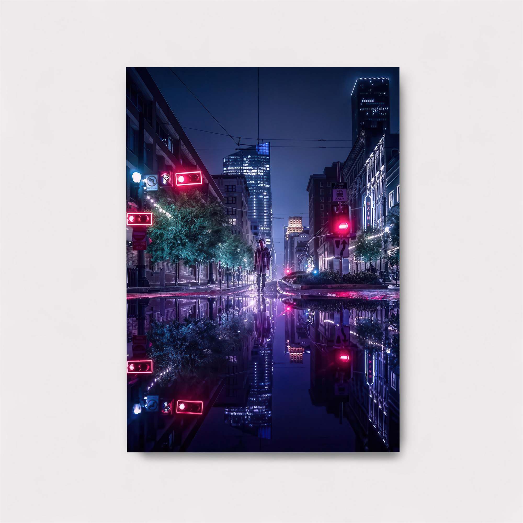 City Dreamscape Safe Wall Magnetic / M