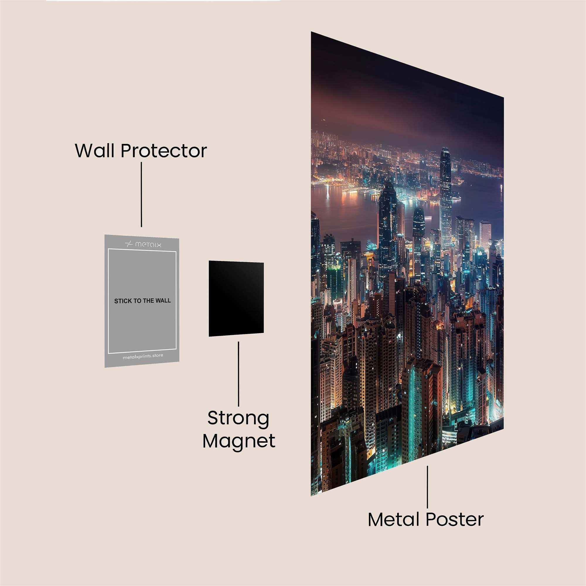 HongKong Vibrant Safe Wall Magnetic / M
