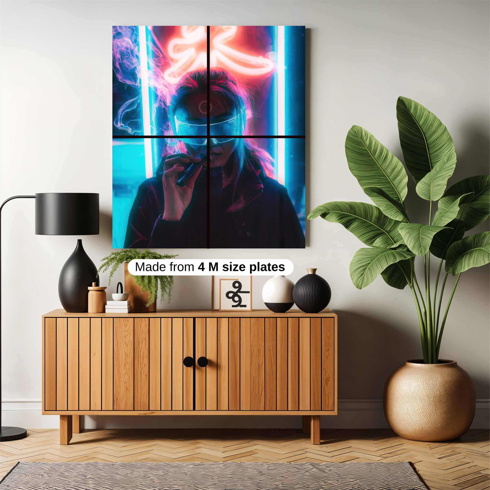 Cyberpunk Aura Safe Wall Magnetic / M