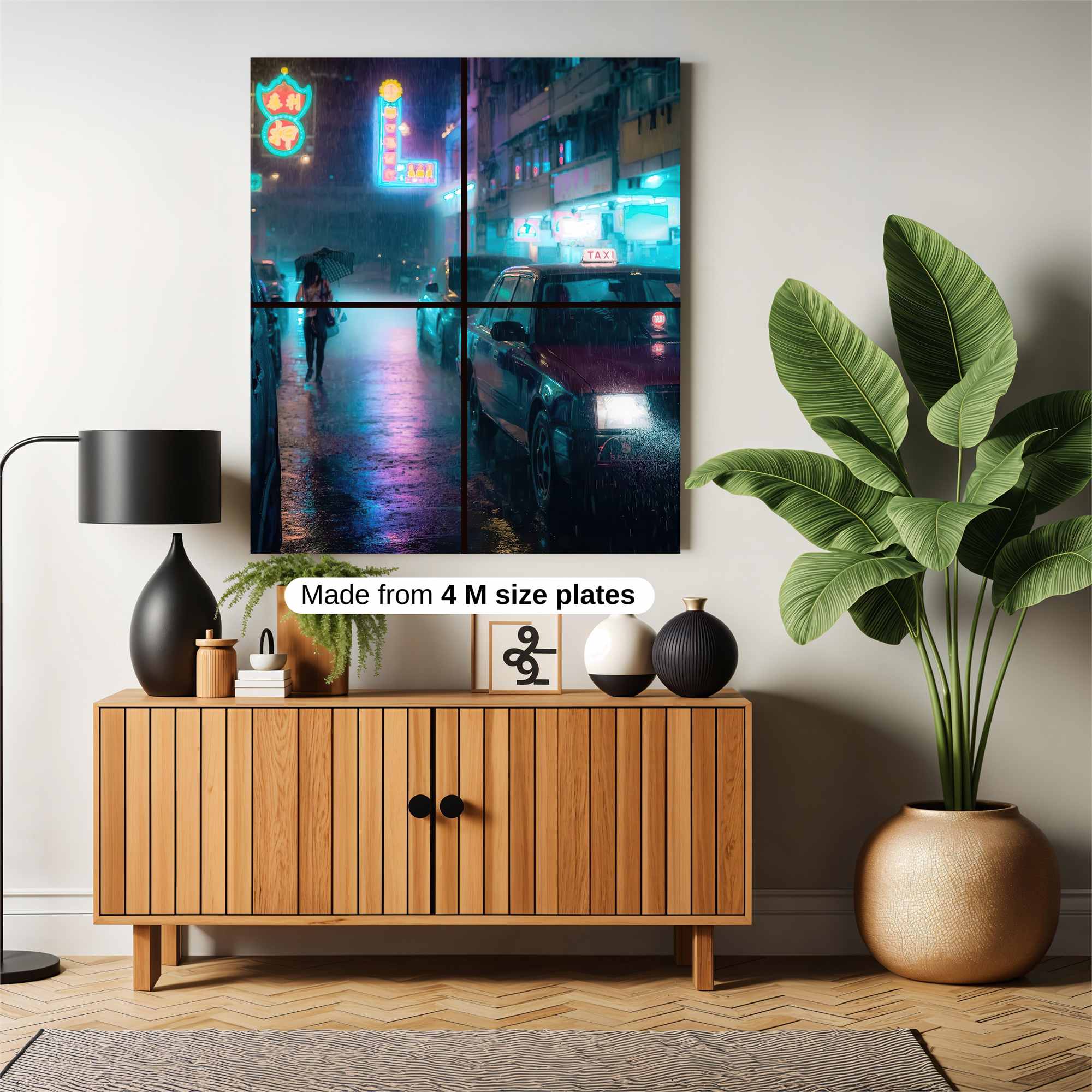 Neon Mystery Safe Wall Magnetic / M