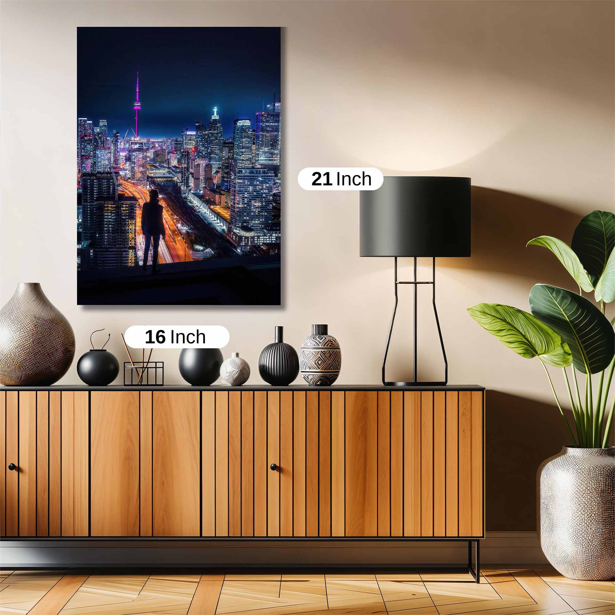 Toronto Tranquil Safe Wall Magnetic / M