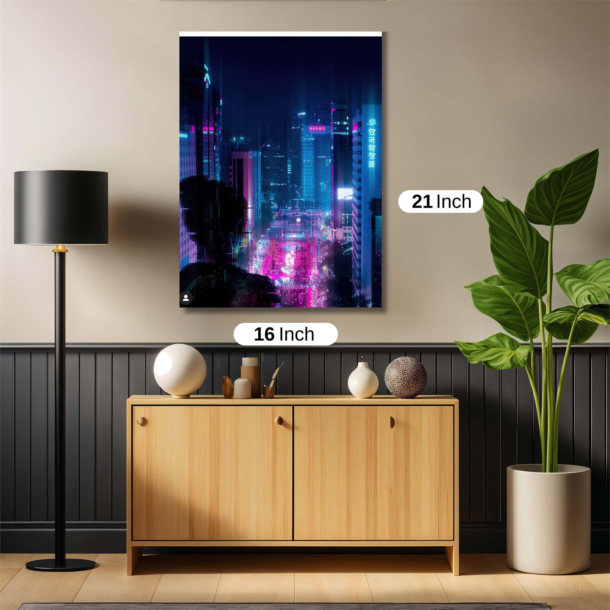 Cyberpunk Dream Safe Wall Magnetic / M