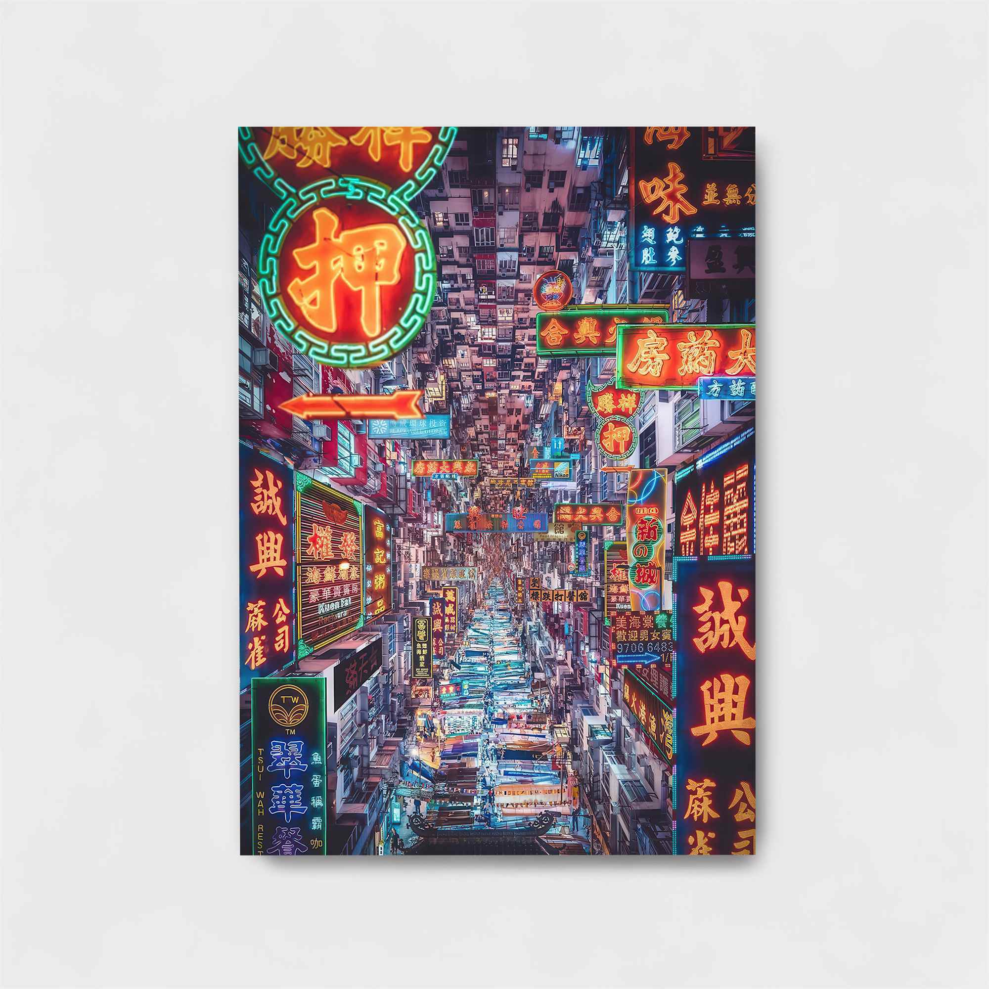 Neon Dreamscape Safe Wall Magnetic / M