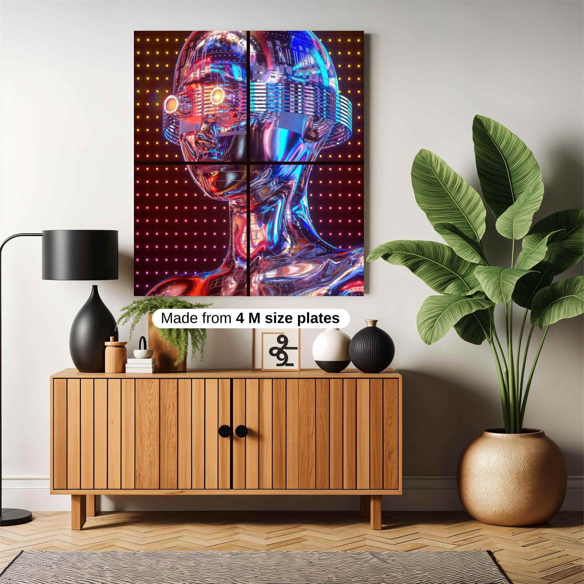 Cyber Enigma Safe Wall Magnetic / M